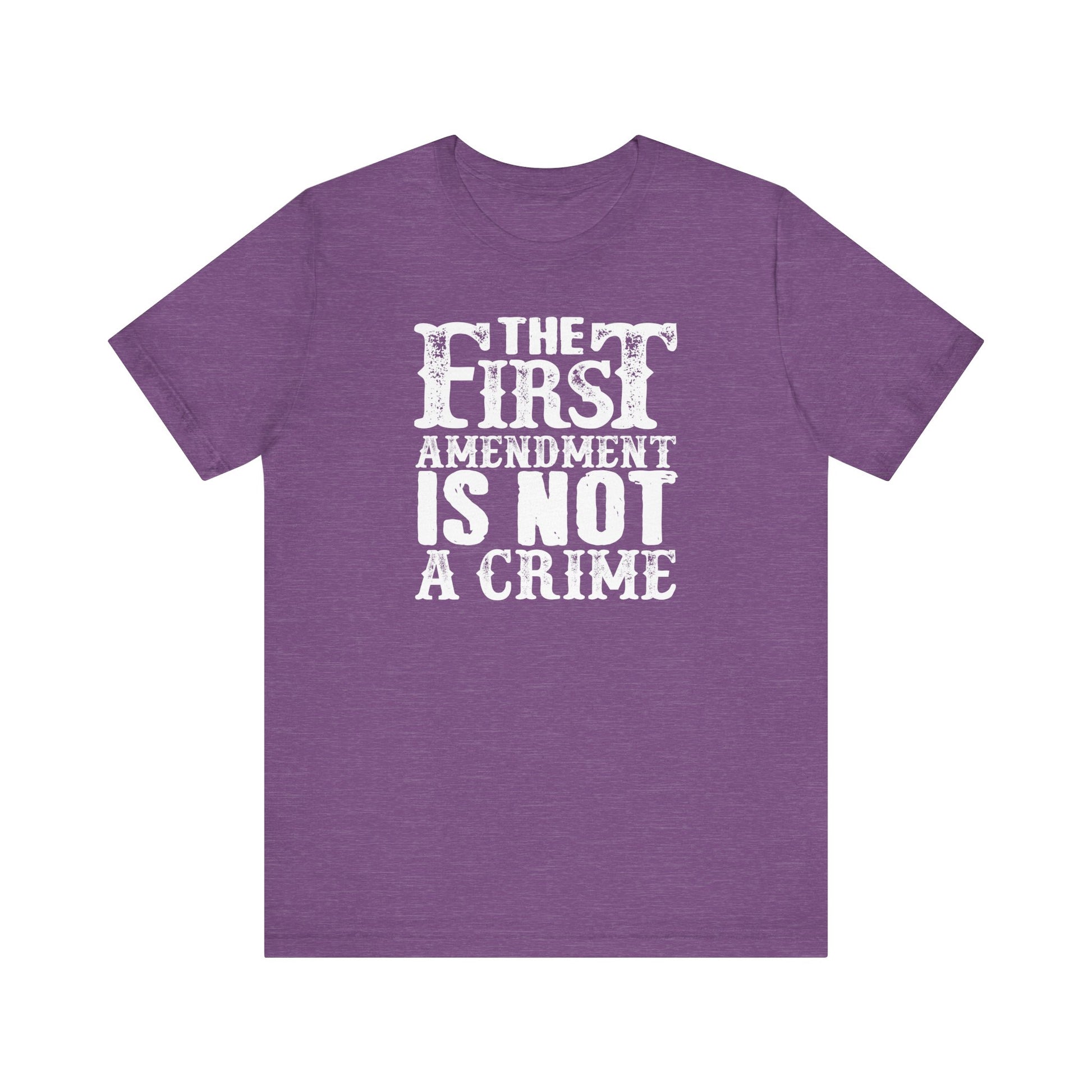 The First Amendment is not a Crime t-shirt protest mens womens | Speak Out Shirts