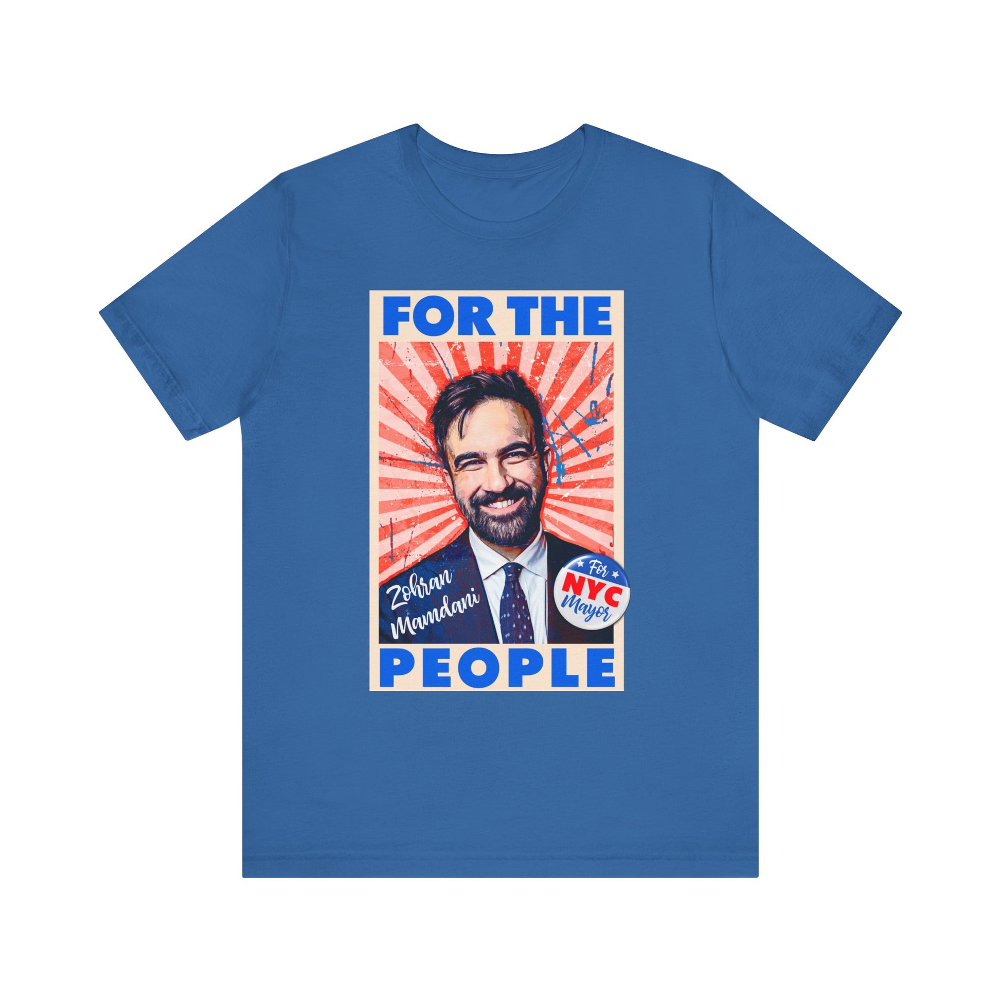 Zohran Mamdani FOR THE PEOPLE t-shirt protest mens womens | Speak Out Shirts