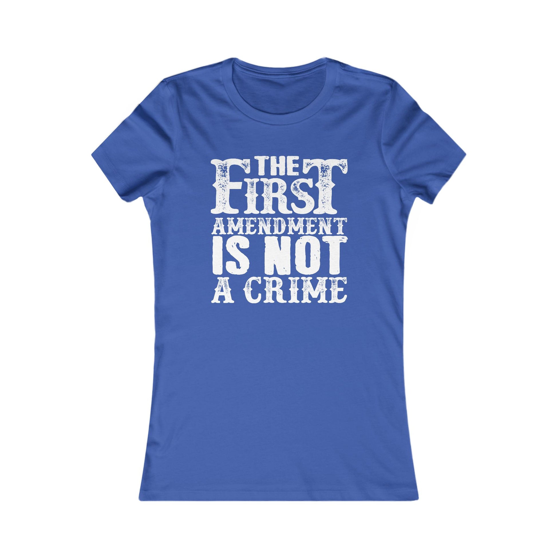 The First Amendment Is Not a Crime Women's Tee