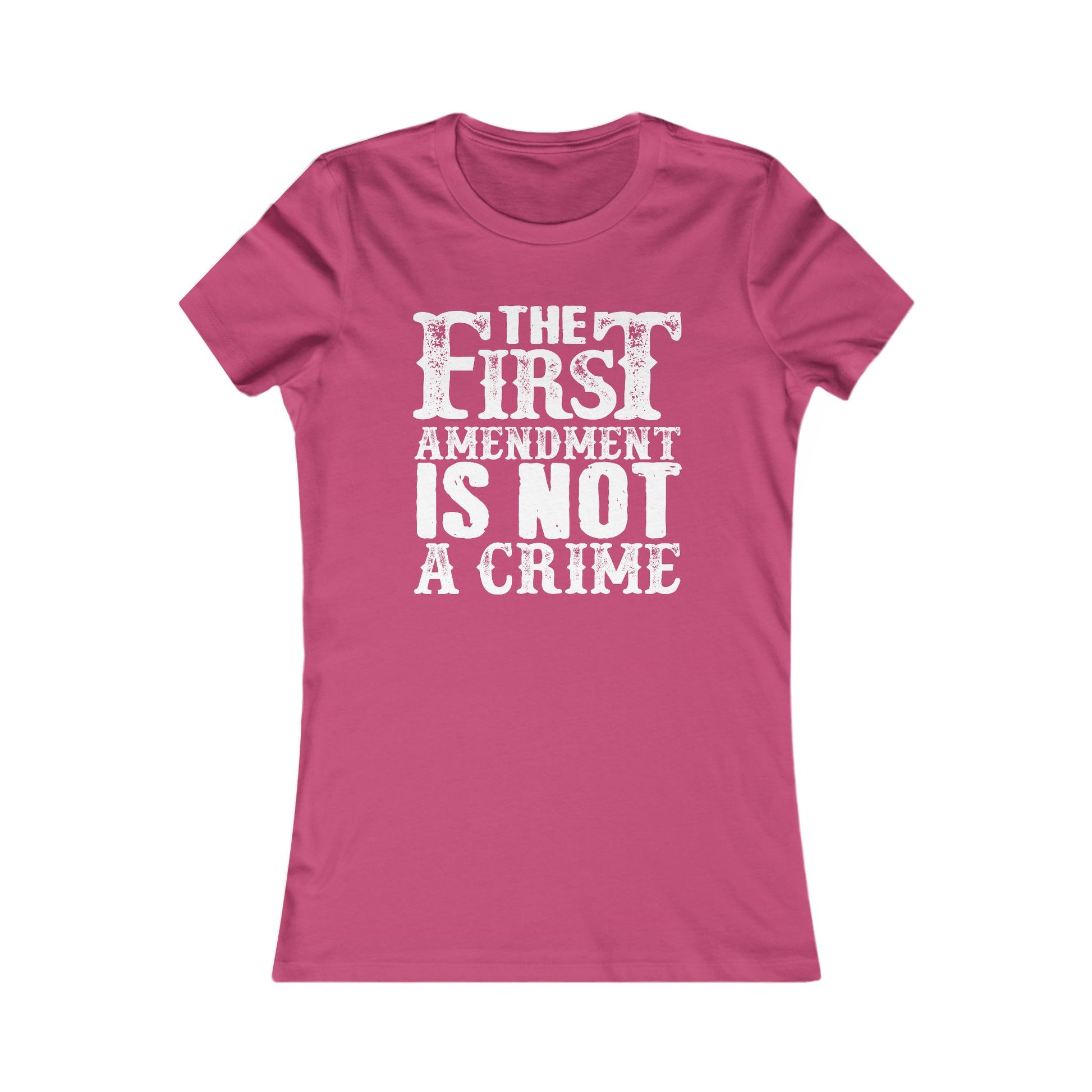 The First Amendment Is Not a Crime Women's Tee