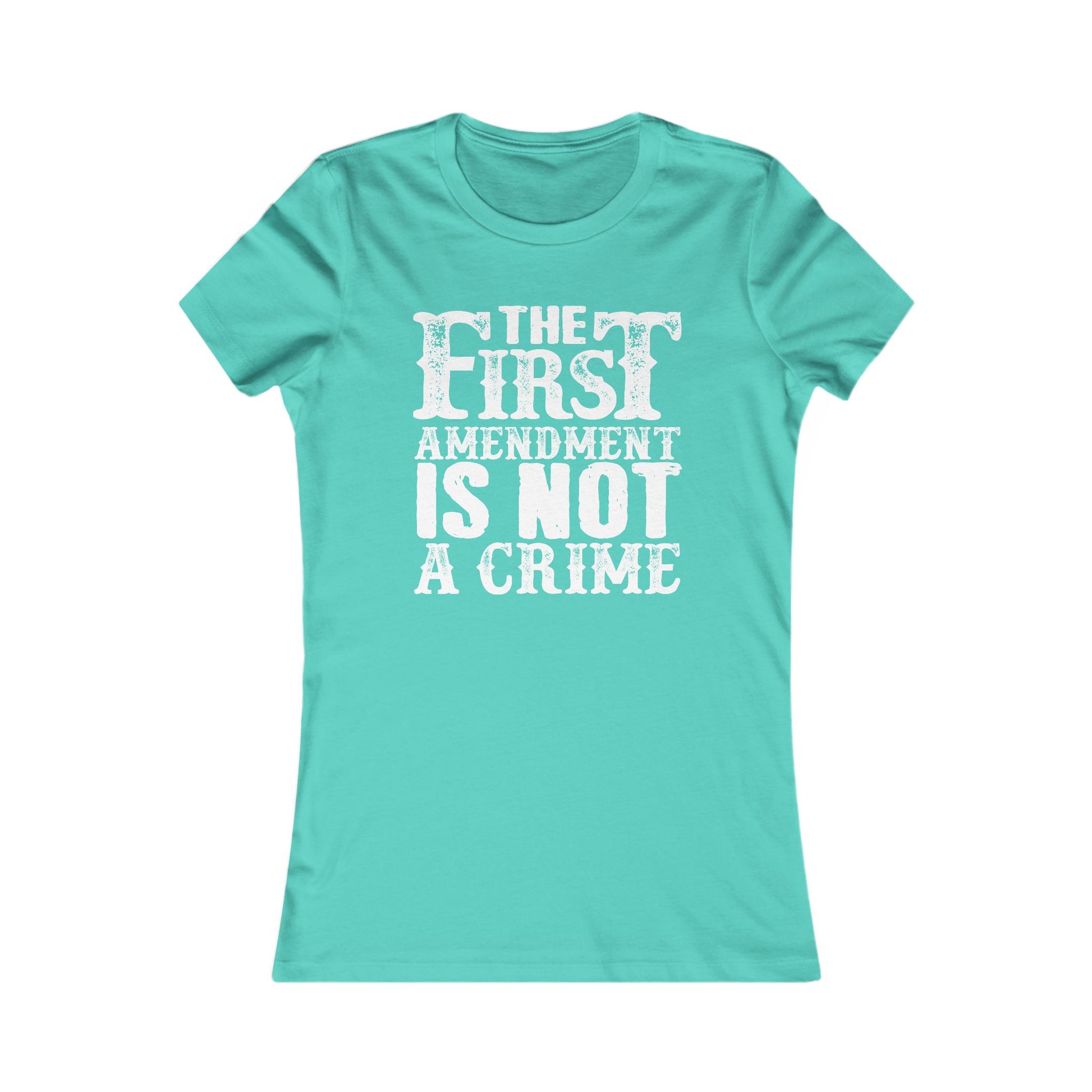 The First Amendment Is Not a Crime Women's Tee
