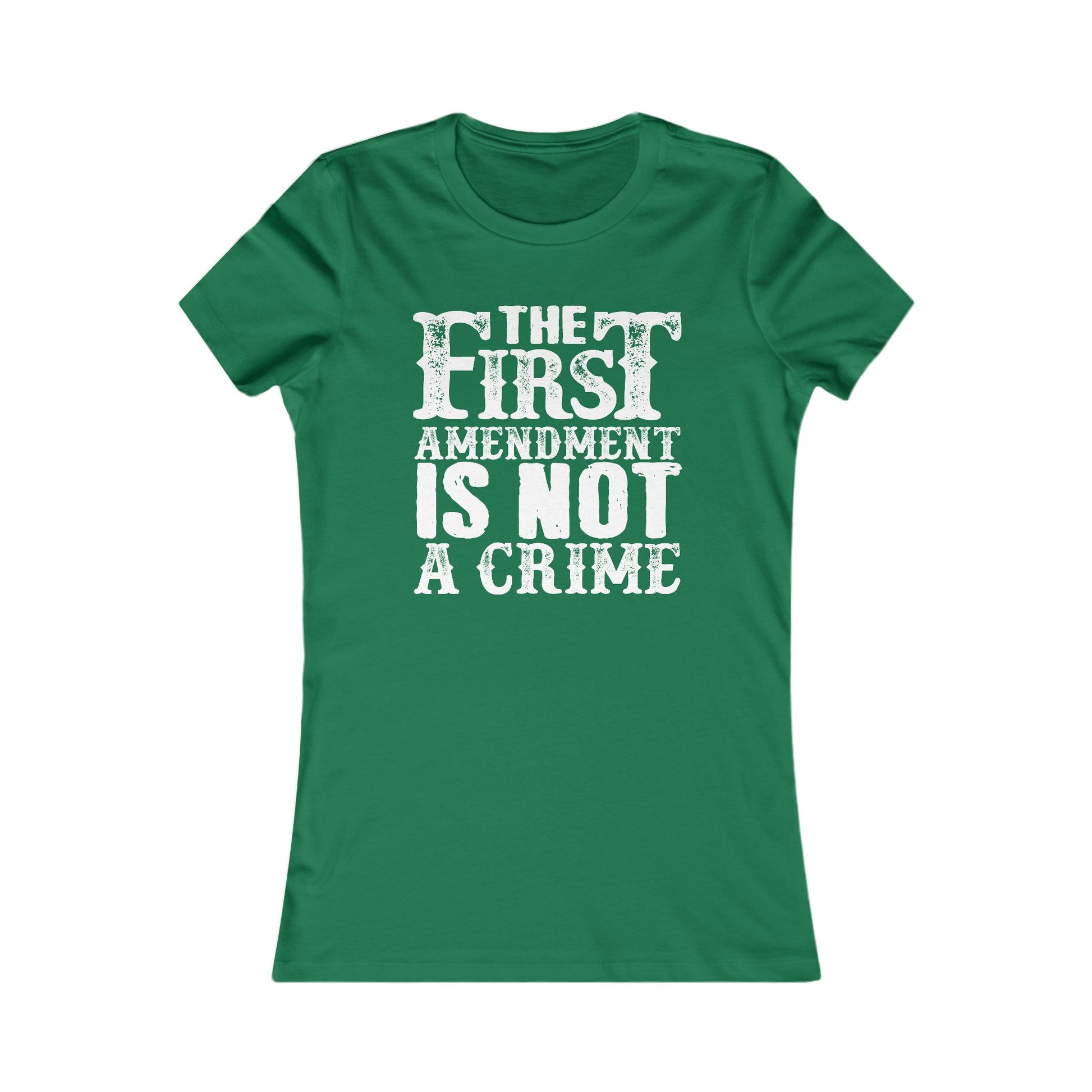 The First Amendment Is Not a Crime Women's Tee