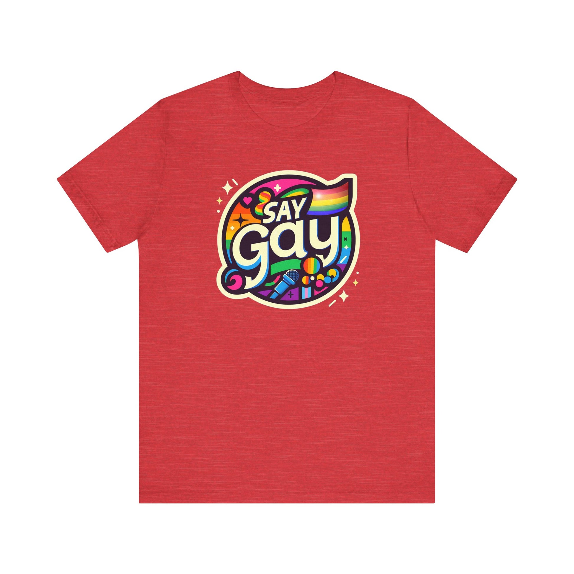 Say Gay t-shirt mens womens ladies | Speak Out Shirts