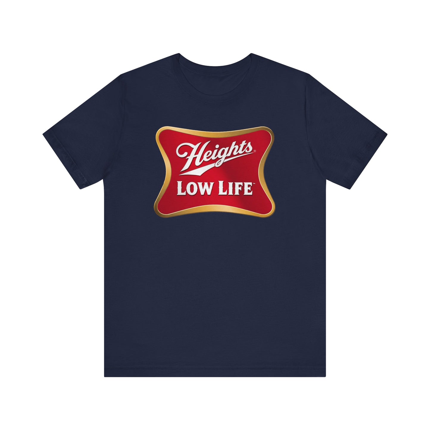Heights Low Life Beer Logo t-shirt funny mens womens | Speak Out Shirts