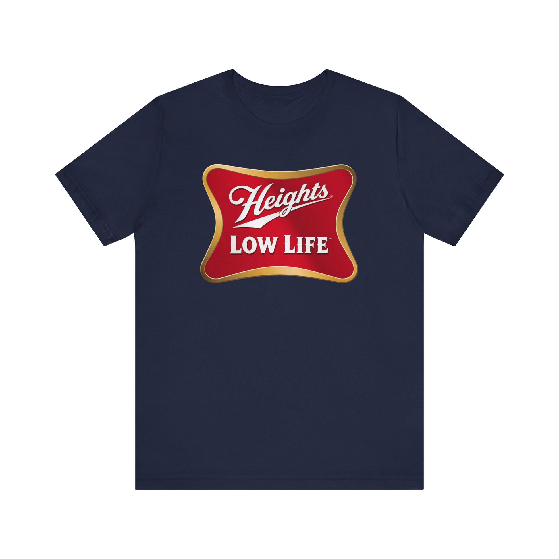 Heights Low Life Beer Logo t-shirt funny mens womens | Speak Out Shirts
