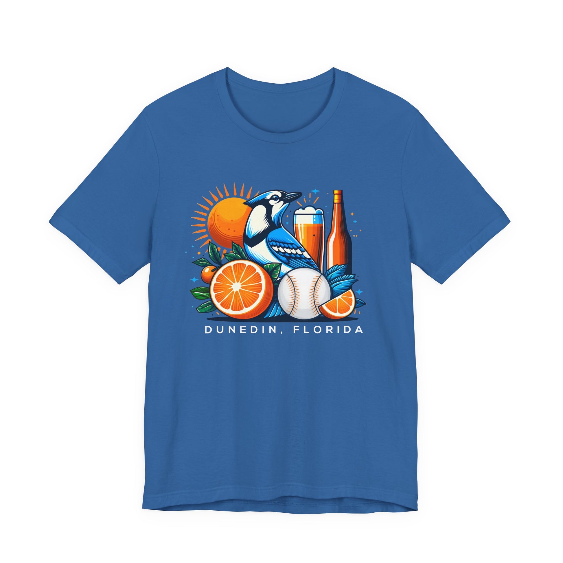Dunedin Blue Beer & Bluejays t-shirt mens womens ladies | Speak Out Shirts