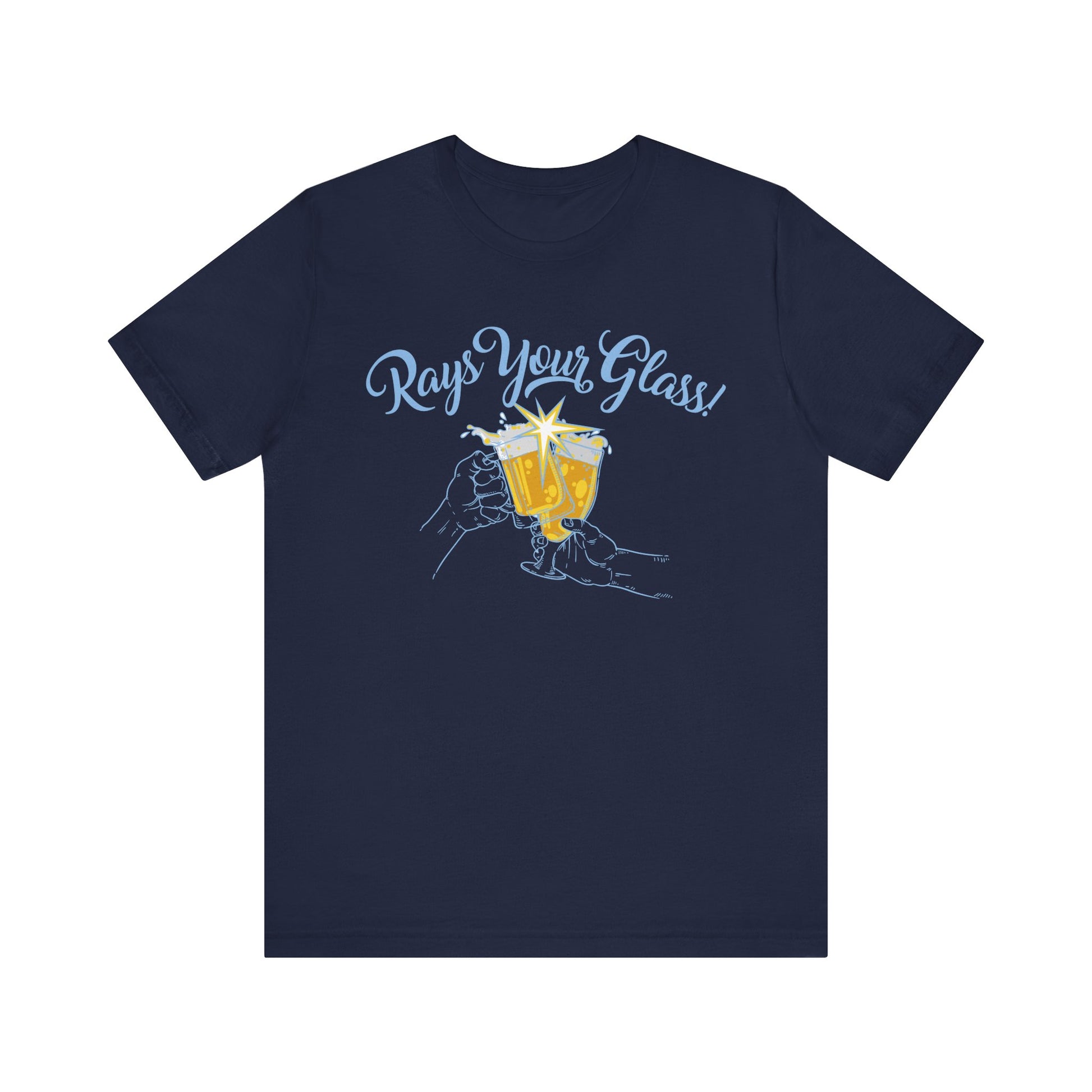 Rays Your Glass Cheers to the Tampa Bay Rays t-shirt mens womens ladies | Speak Out Shirts