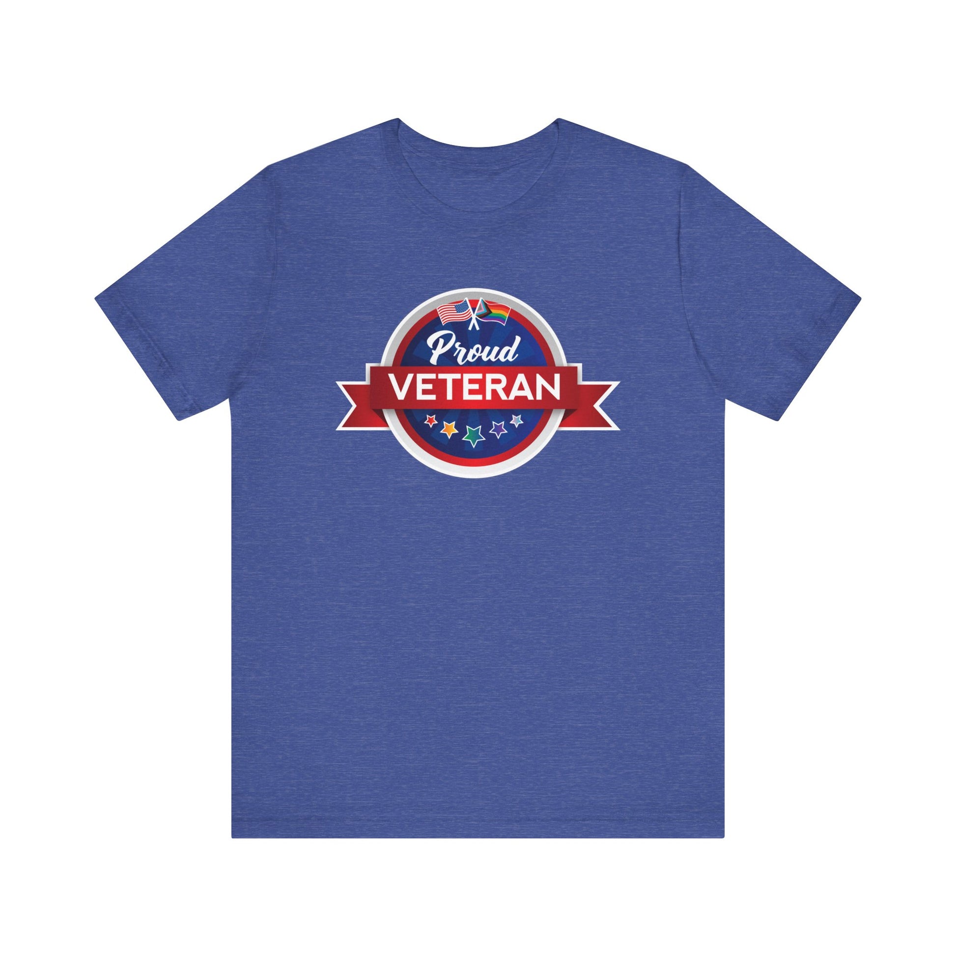 Proud Veteran LGBTQ+ Tee - Pride & Service