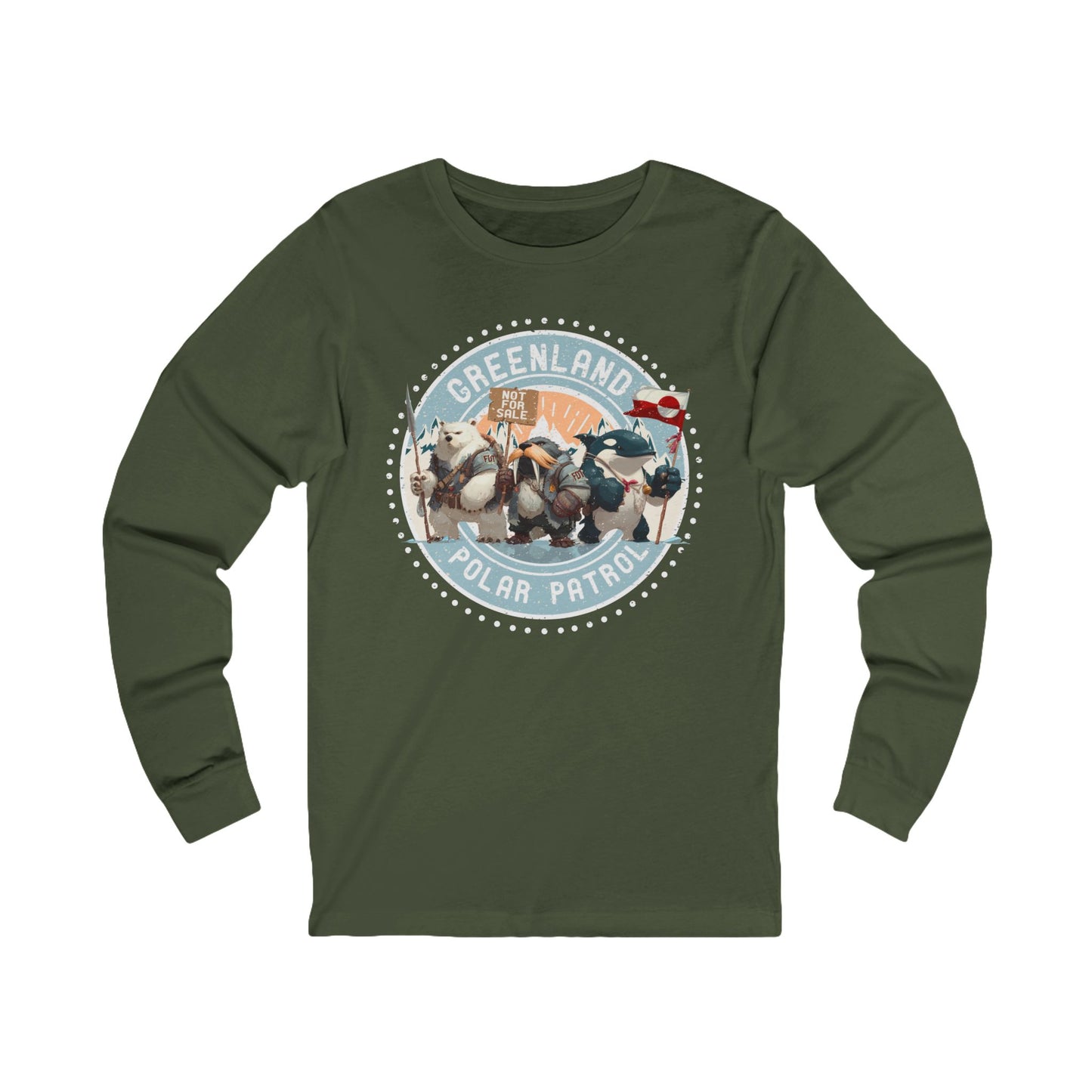 Greenland Polar Patrol Not For Sale t-shirt protest mens womens | Speak Out Shirts