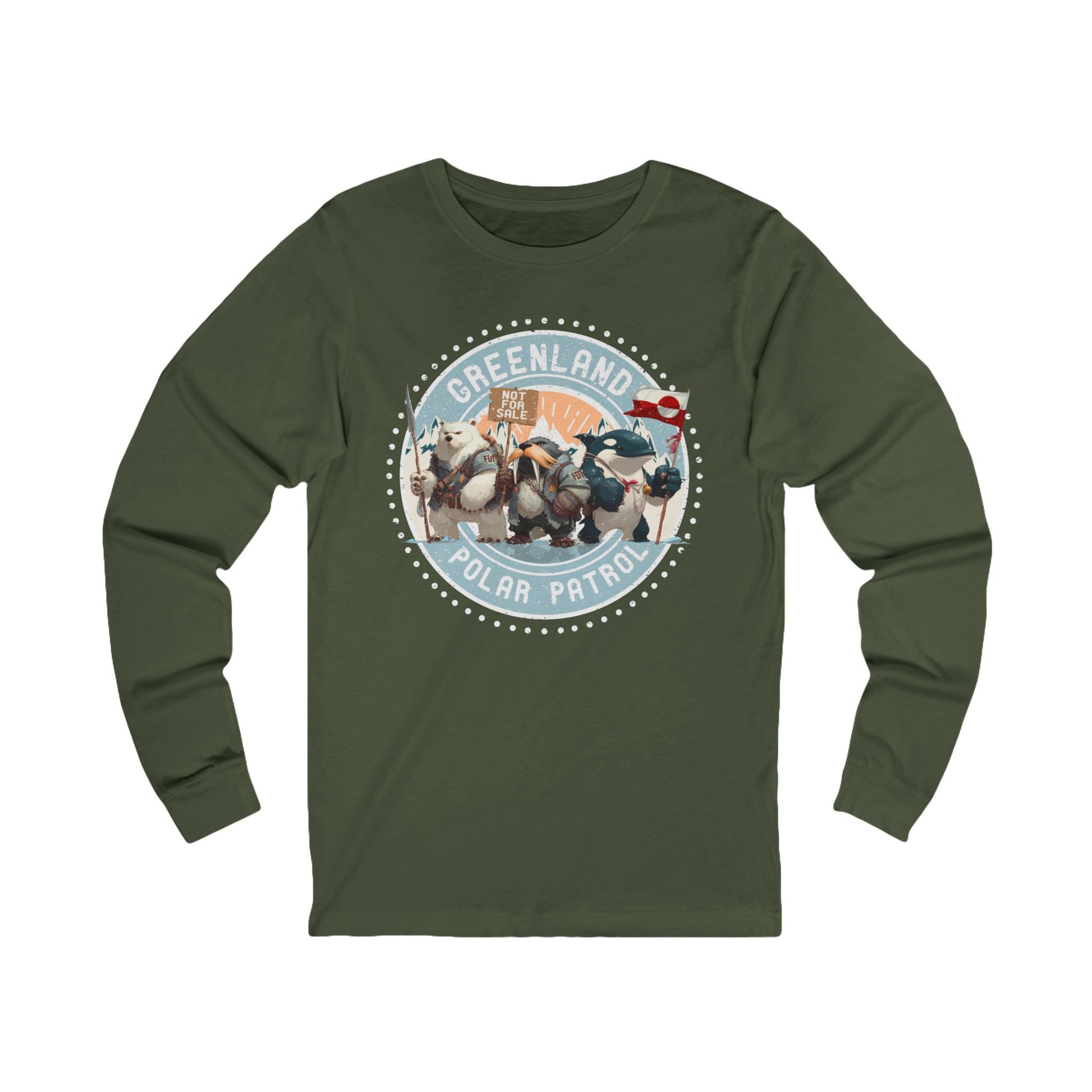 Greenland Polar Patrol Not For Sale t-shirt protest mens womens | Speak Out Shirts