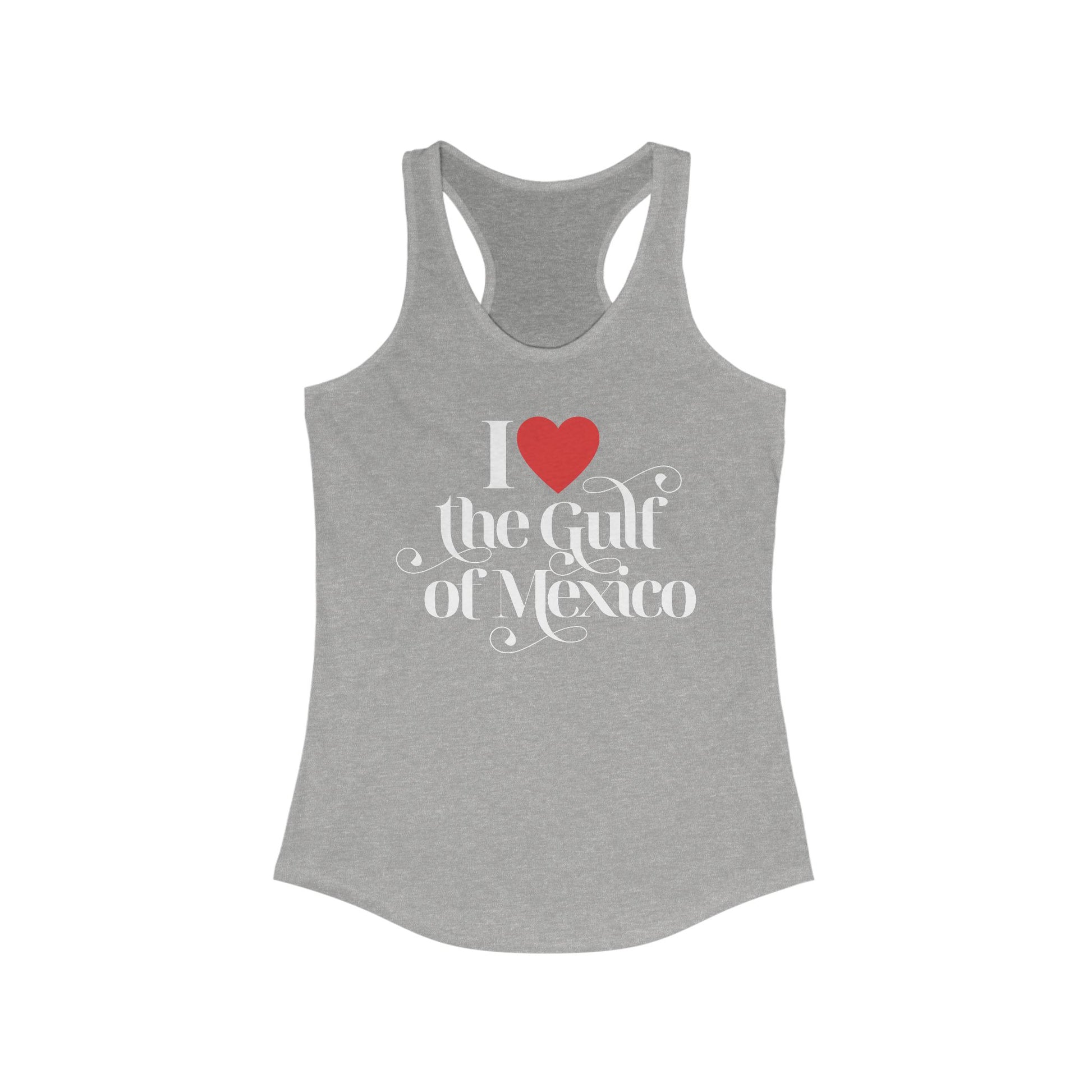 I Love the Gulf of México Tank - Coastal Statement Top