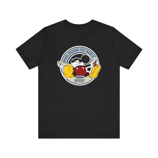 Tipsy Mickey - Epcot Group Drinking Shirt