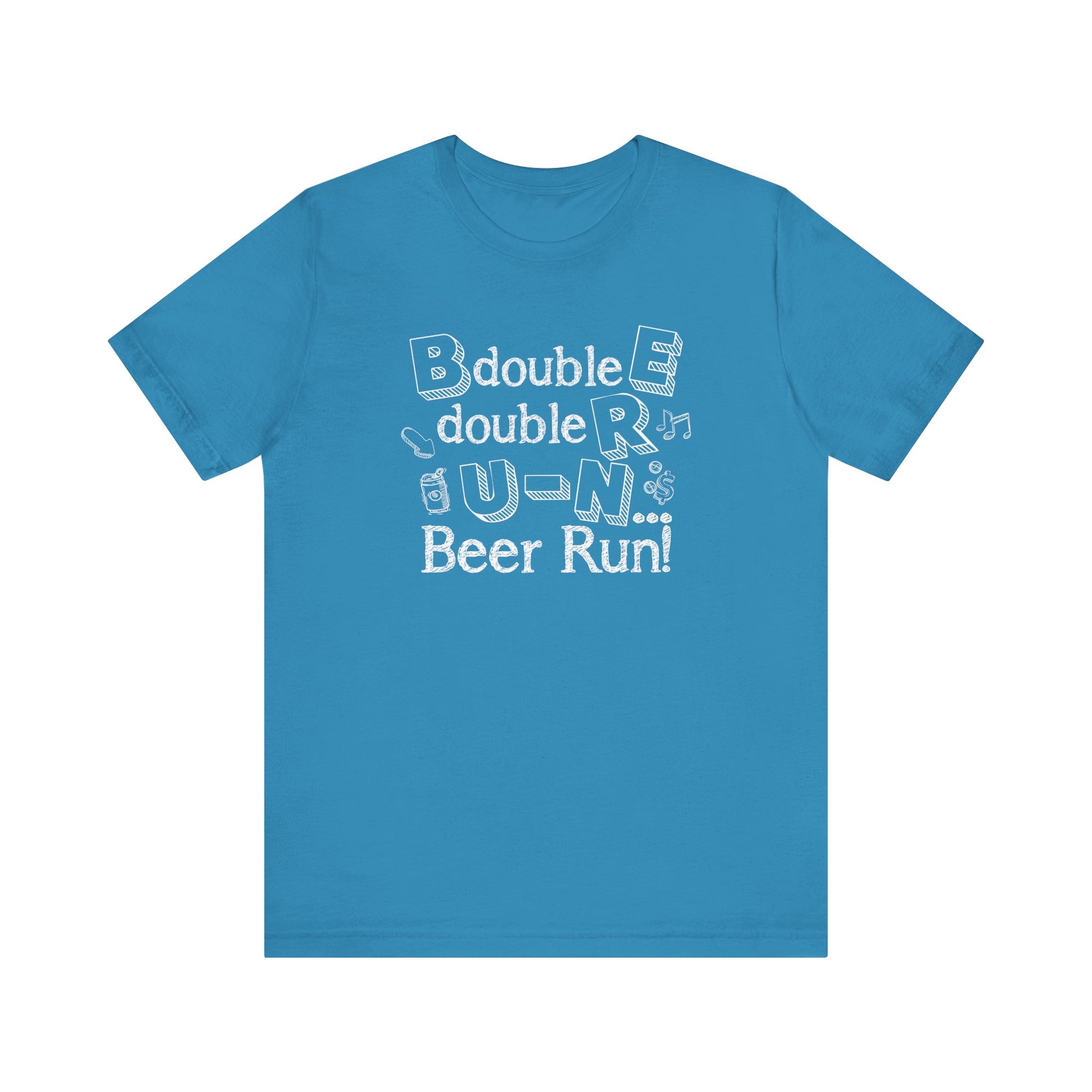 B double E double RR UN spells BEER RUN! t-shirt mens womens ladies | Speak Out Shirts