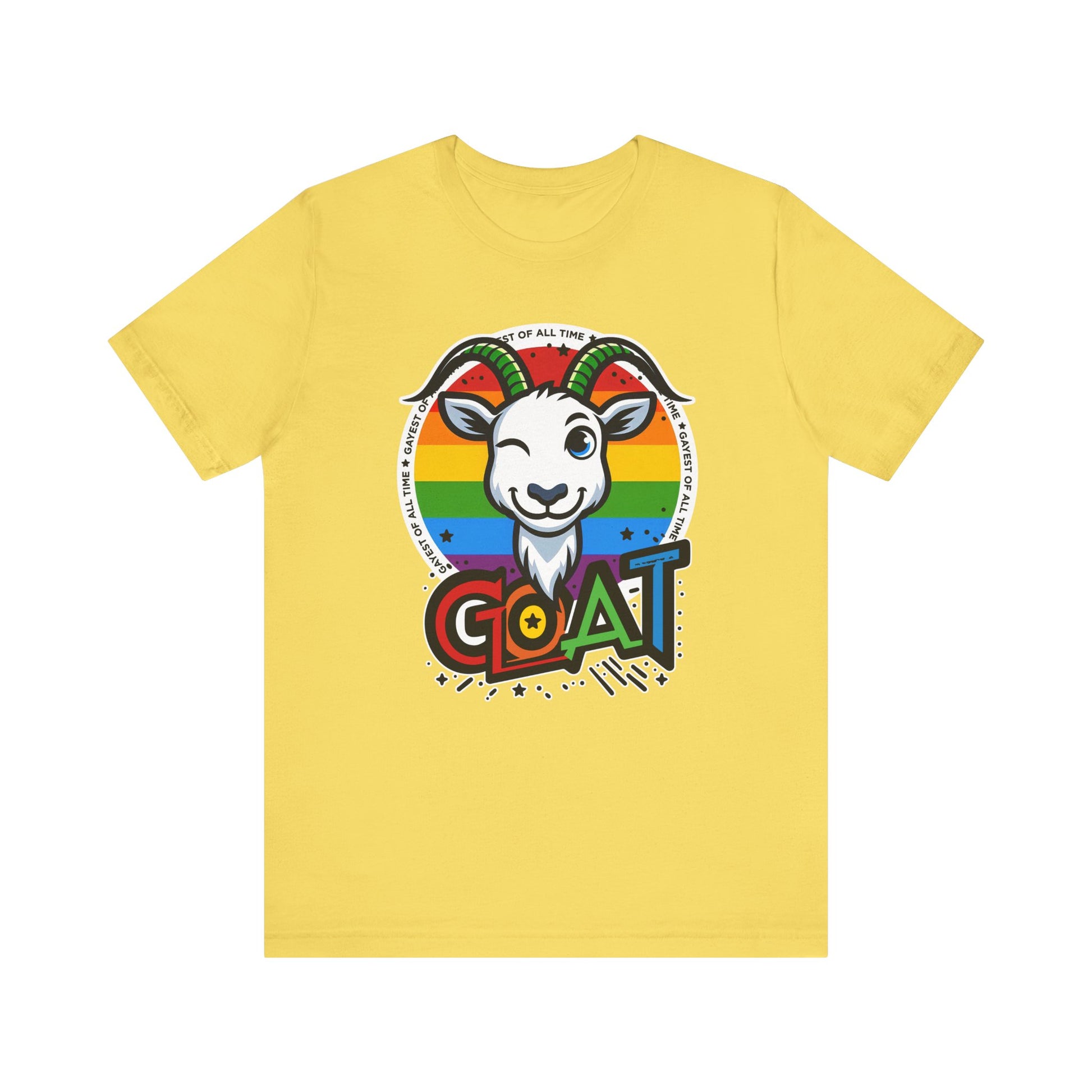 G.O.A.T. (Gayest of All Time) t-shirt funny mens womens | Speak Out Shirts