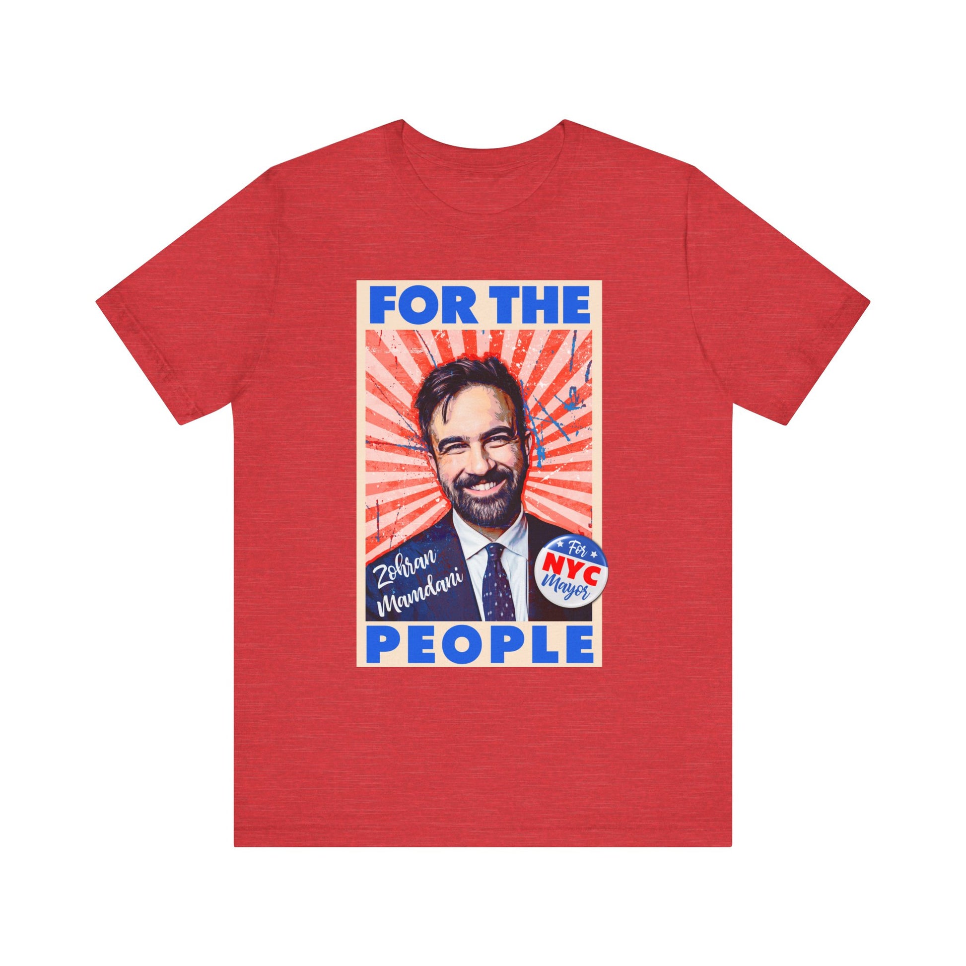 Zohran Mamdani FOR THE PEOPLE t-shirt protest mens womens | Speak Out Shirts