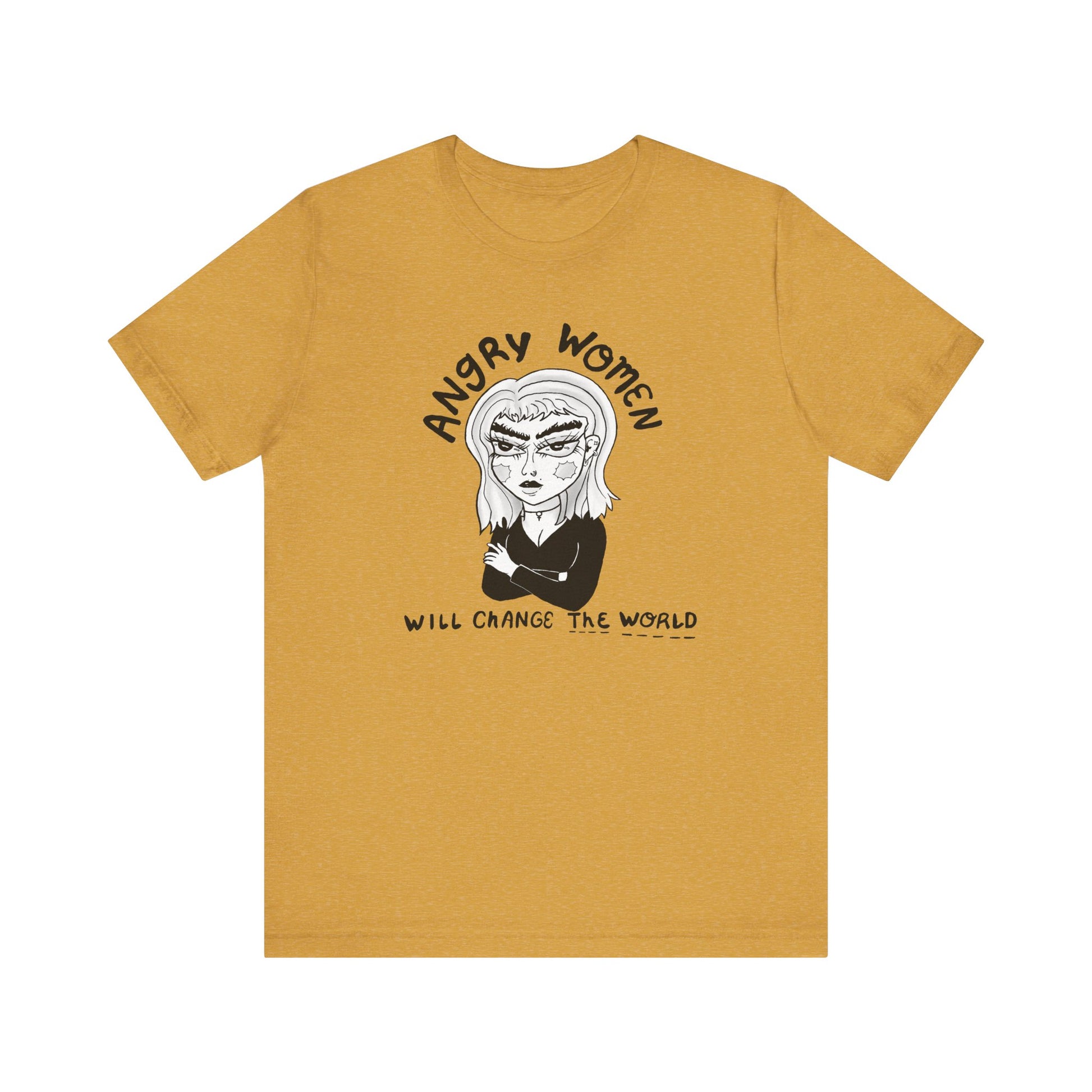 Angry Women Will Change the World Tee - Feminist Shirt