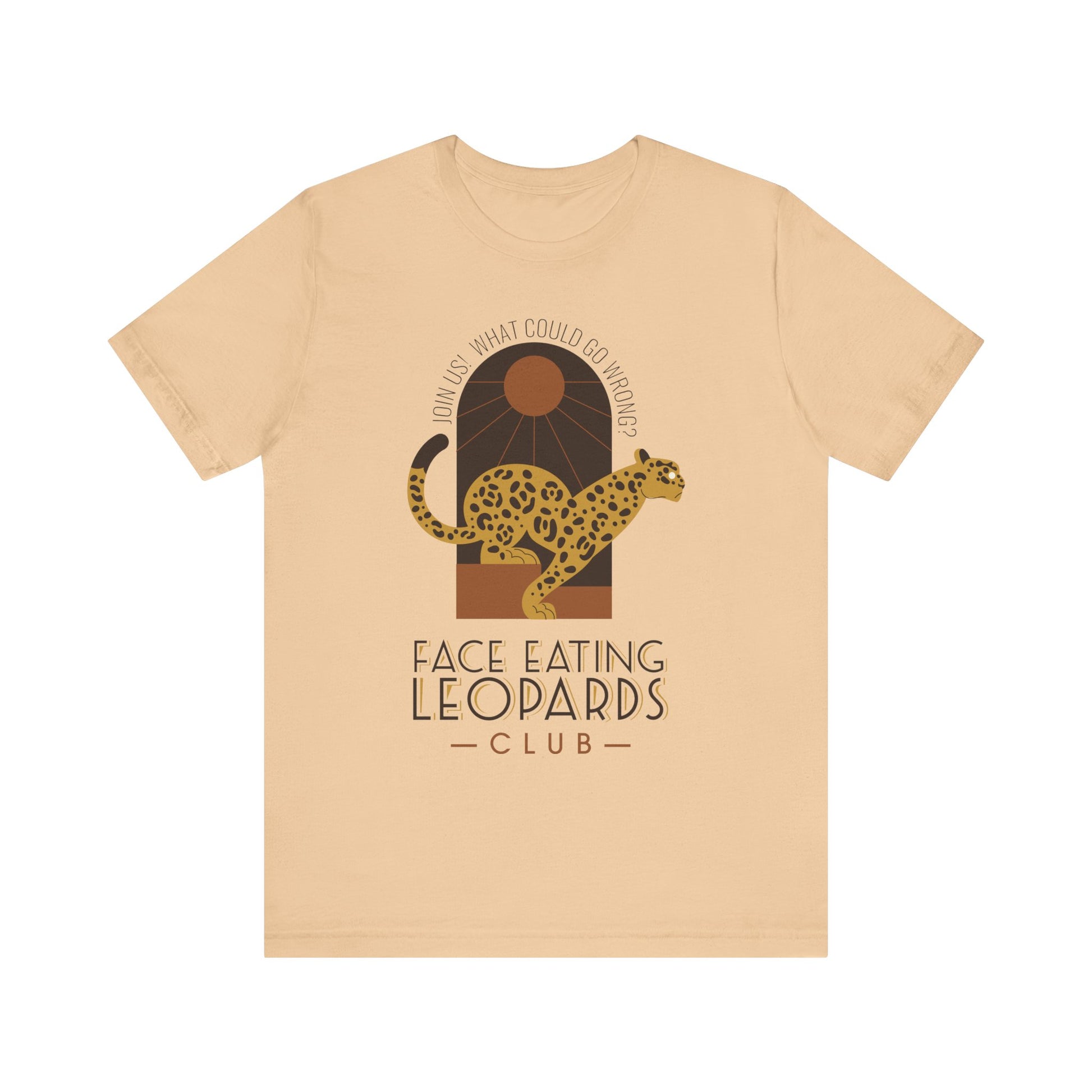 Face Eating Leopard Party t-shirt protest mens womens | Speak Out Shirts