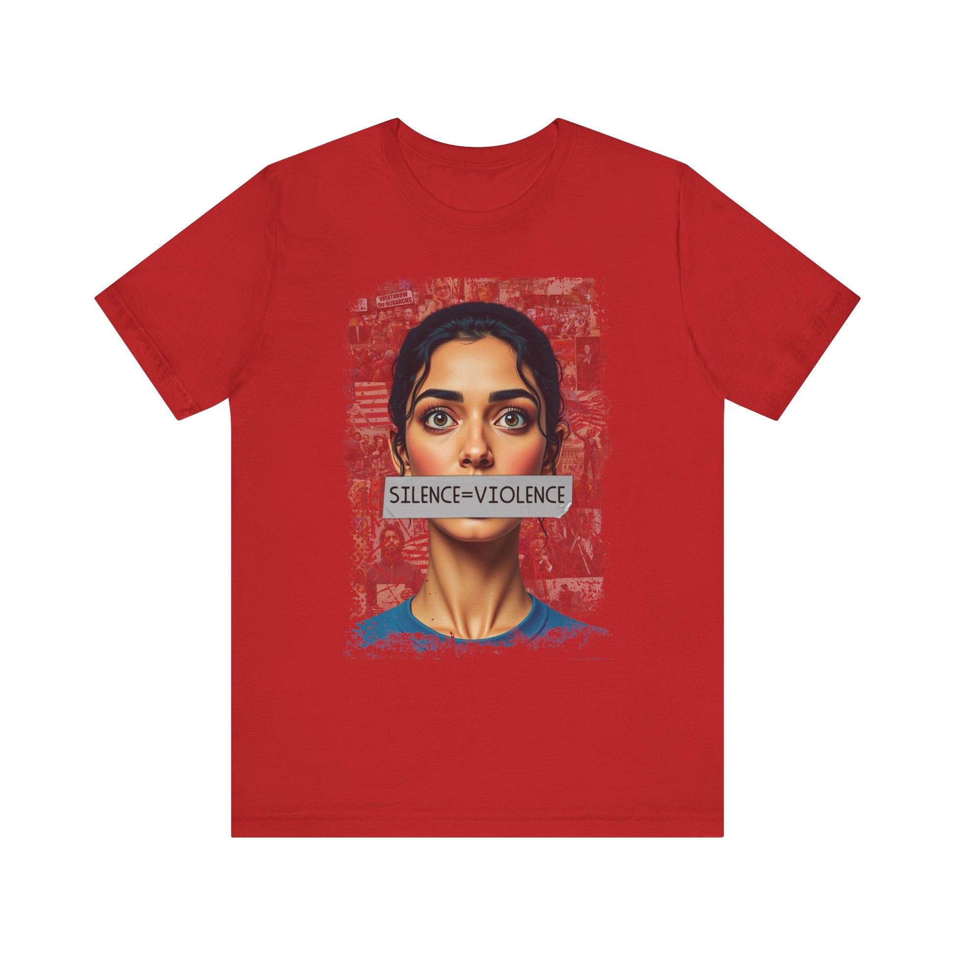 Silence = Violence t-shirt protest mens womens | Speak Out Shirts