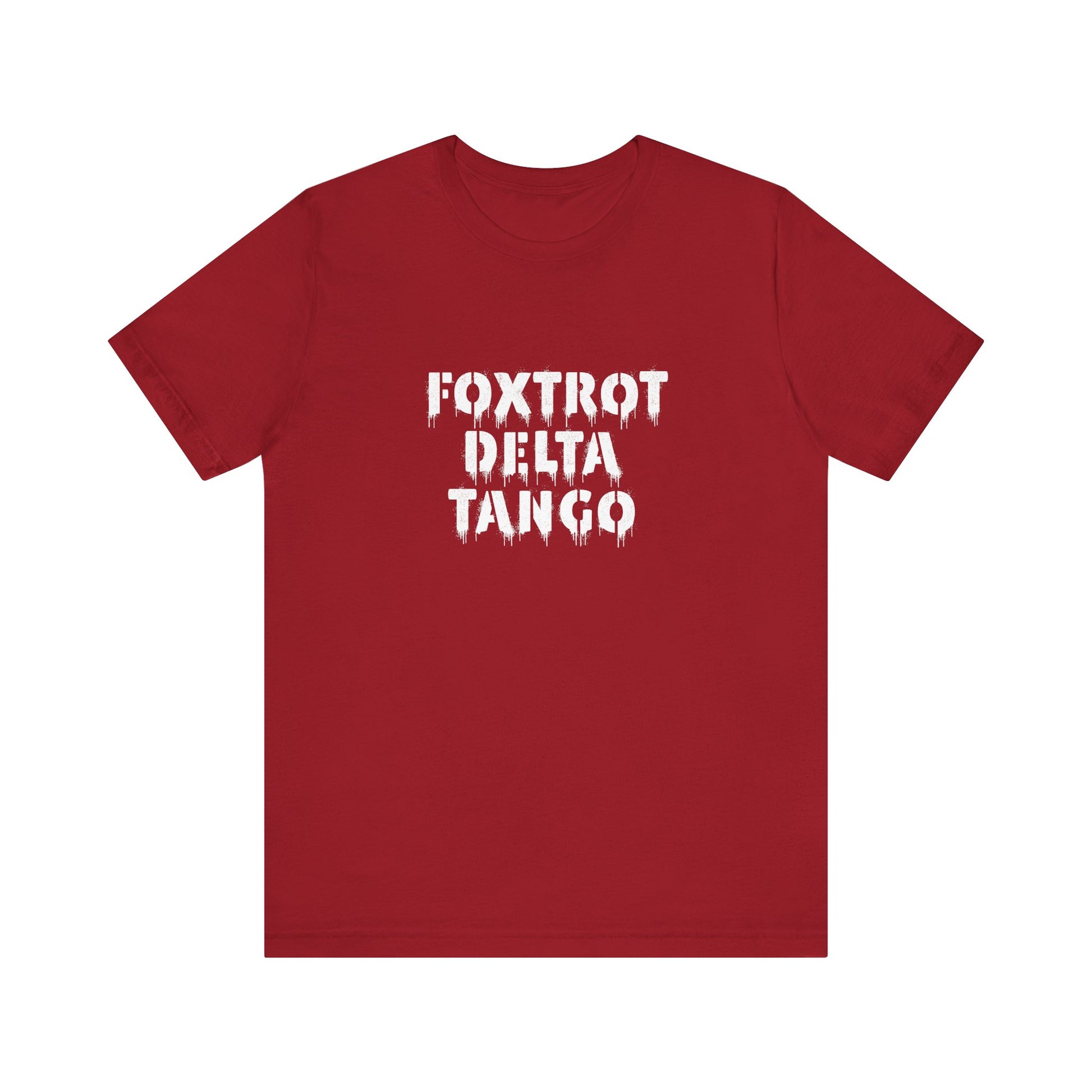 Foxtrot Delta Tango FDT t-shirt activist mens womens | Speak Out Shirts