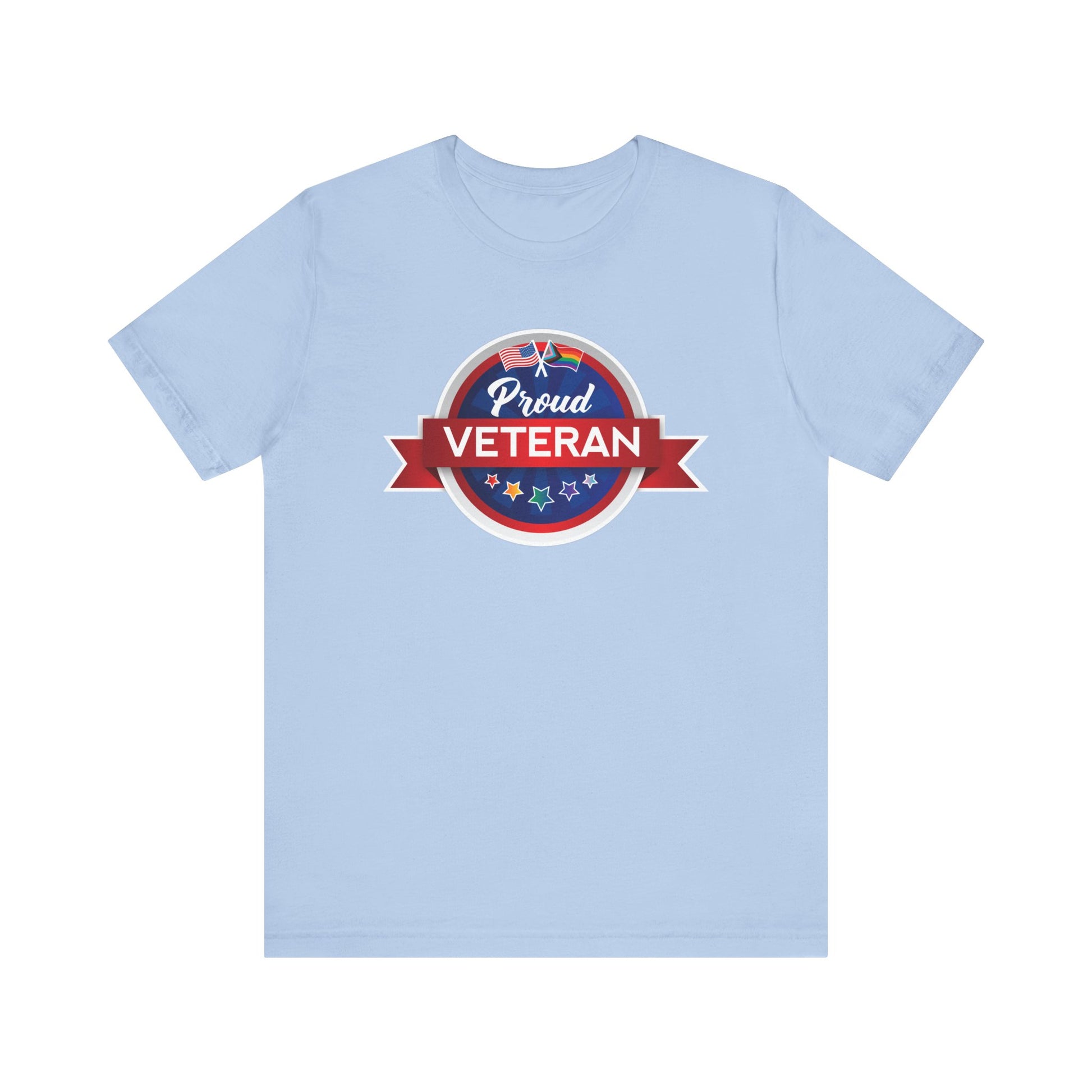 Proud Veteran LGBTQ+ Tee - Pride & Service