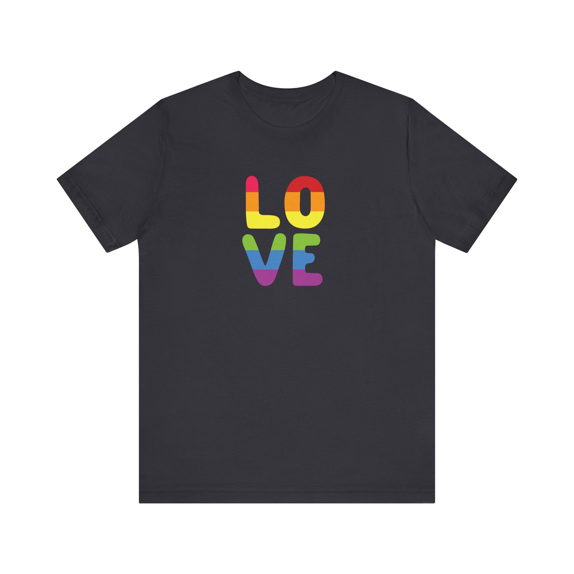 Rainbow LOVE | LGBTQ+ Pride Unisex Shirt