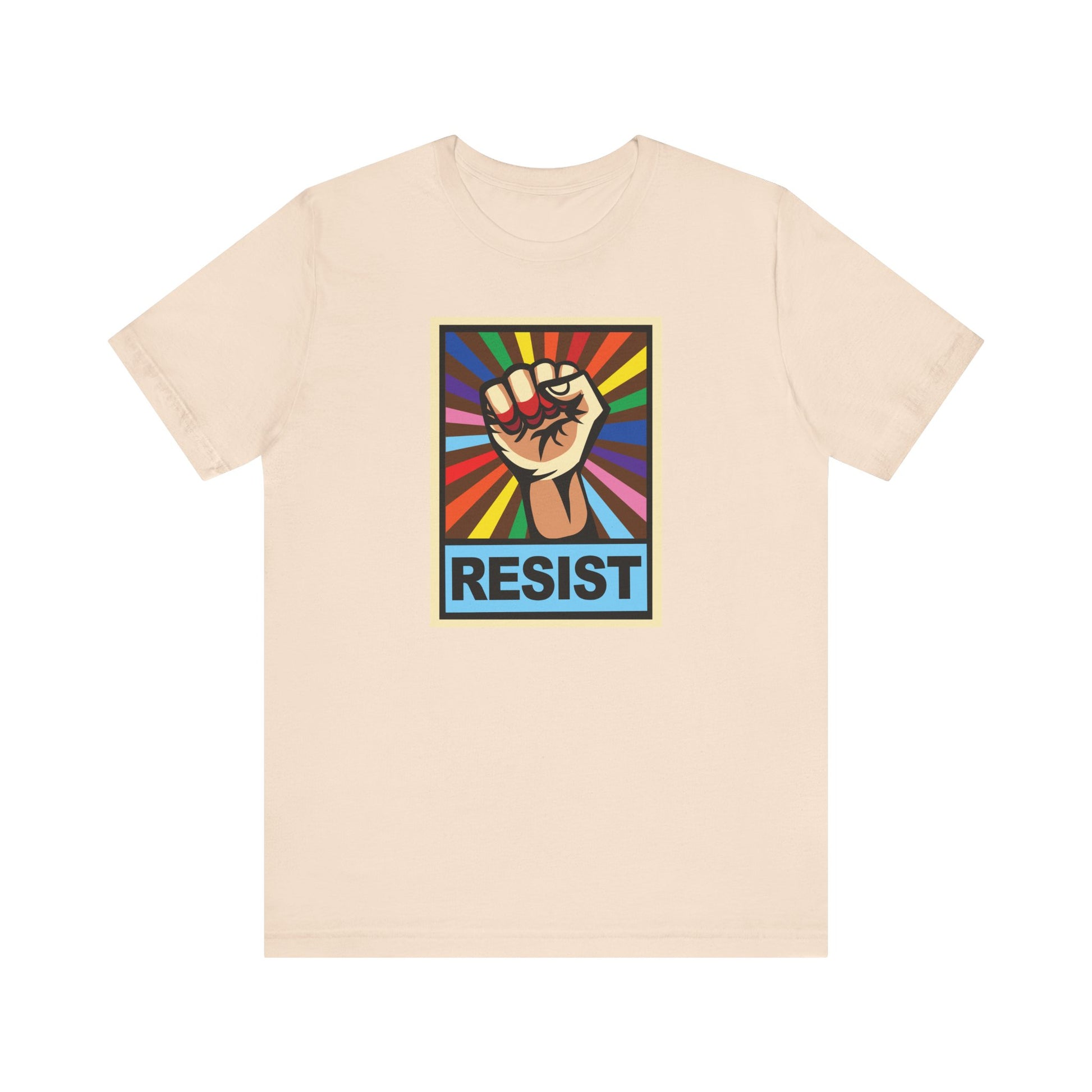 Unisex Pride Tee LGBTQ+ RESIST - Pride Statement