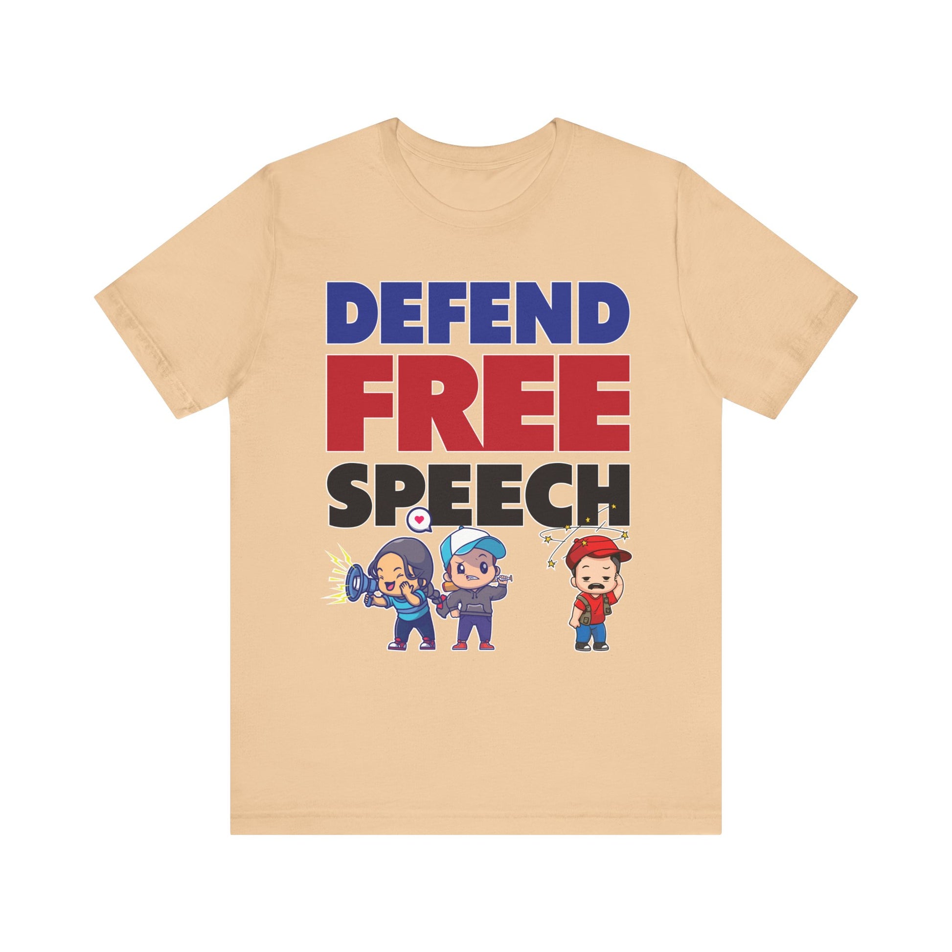📣 Defend Free Speech t-shirt protest mens womens | Speak Out Shirts