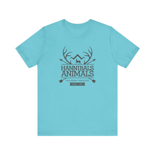 Hannibal's Animals Sarcastic Pun Tee — 'Welcome to Hannibal's Animals' Graphic T-Shirt