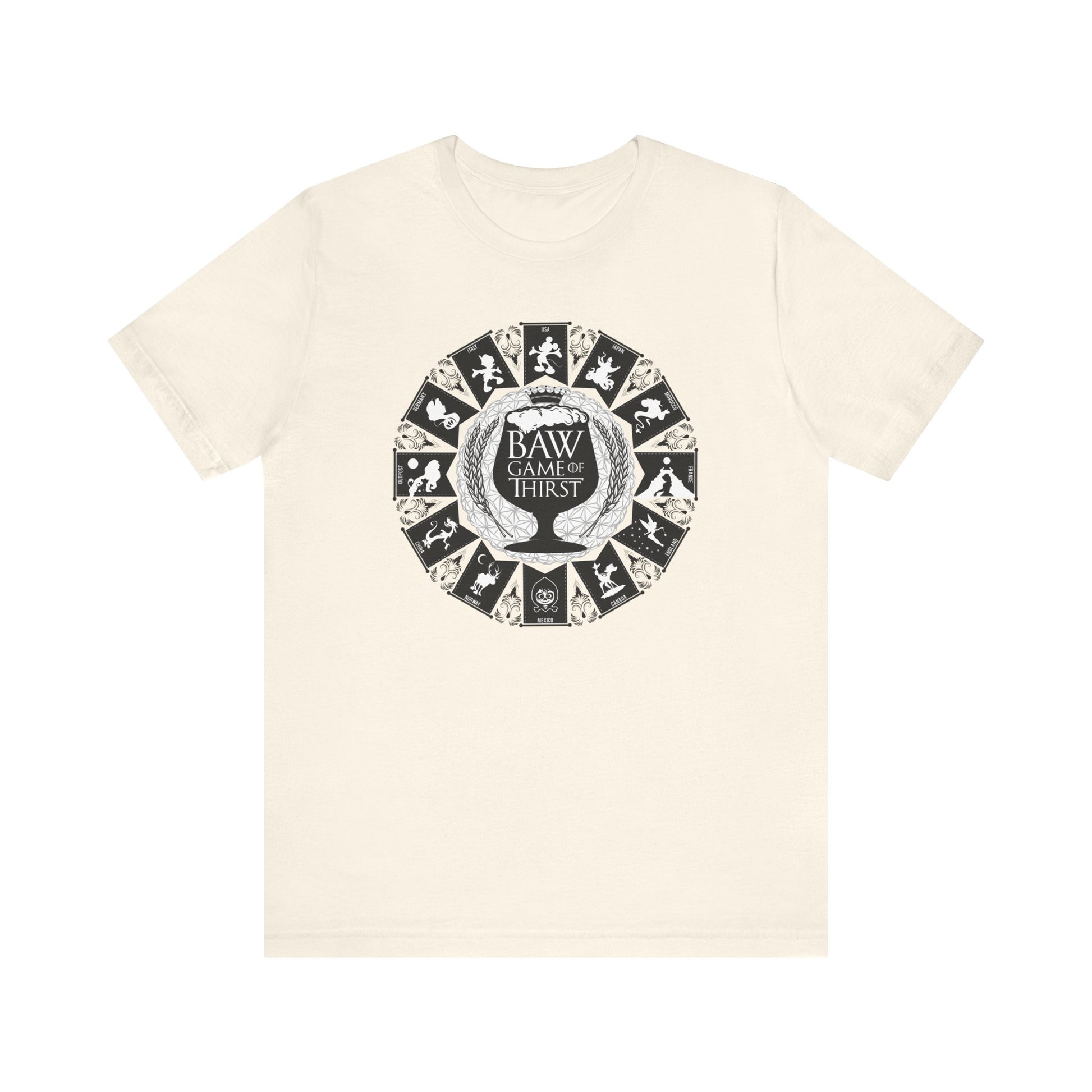 Game of Thirst Epcot Group Drinking t-shirt mens womens ladies | Speak Out Shirts