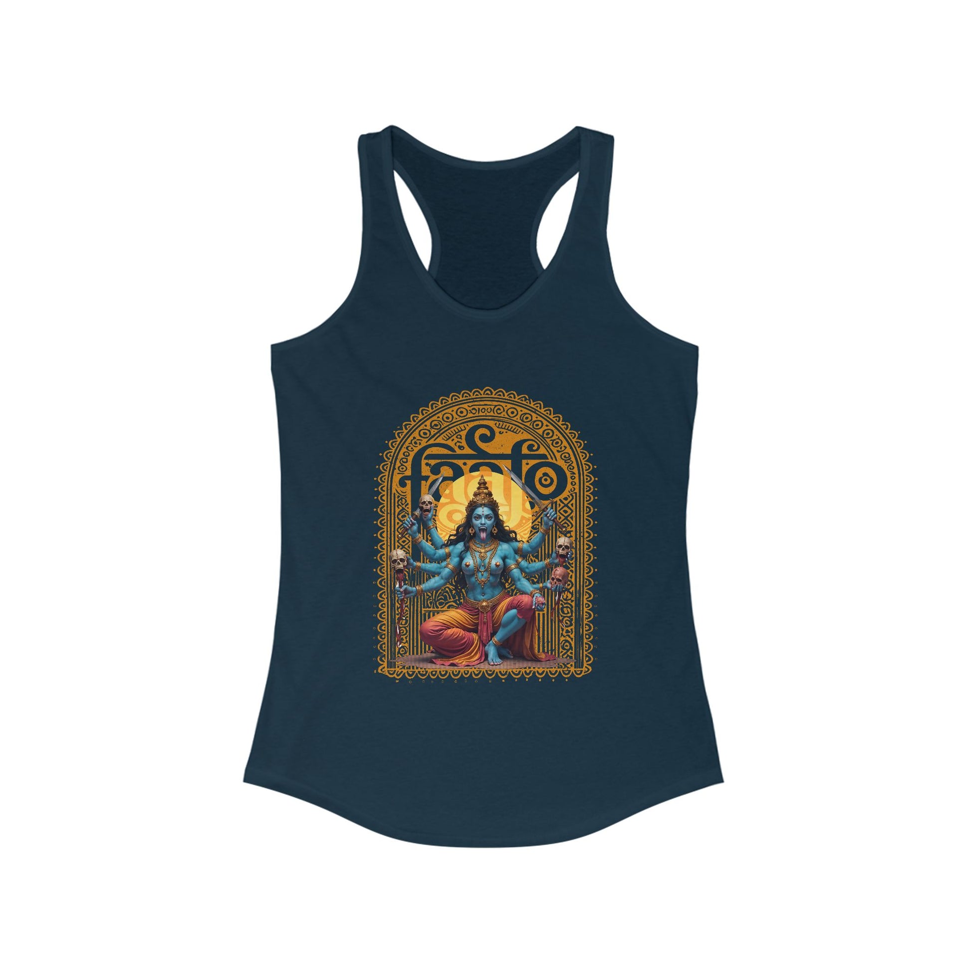 Feminist Fury Goddess Kali Strikes Back Racerback t-shirt protest mens womens | Speak Out Shirts