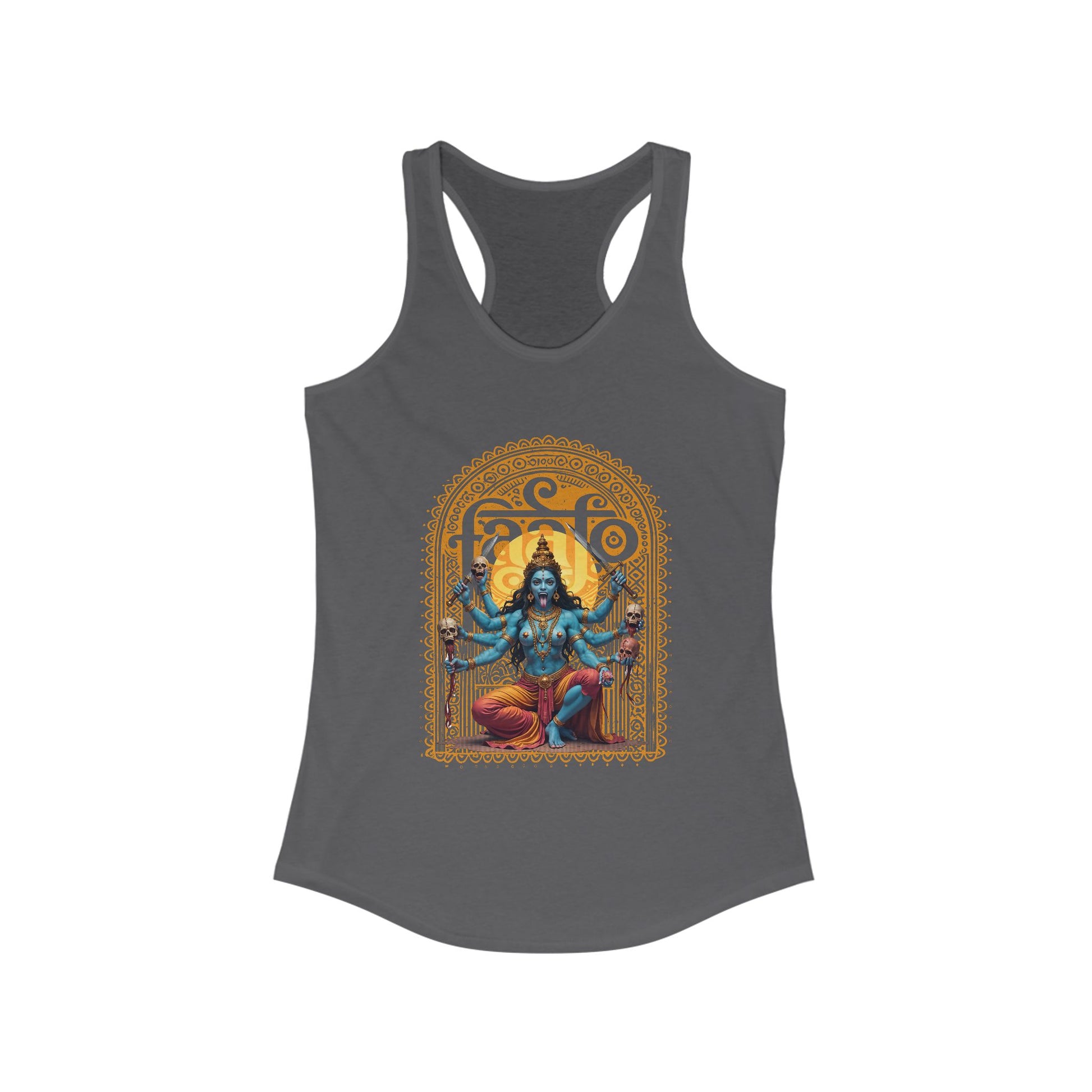 Feminist Fury Goddess Kali Strikes Back Racerback t-shirt protest mens womens | Speak Out Shirts