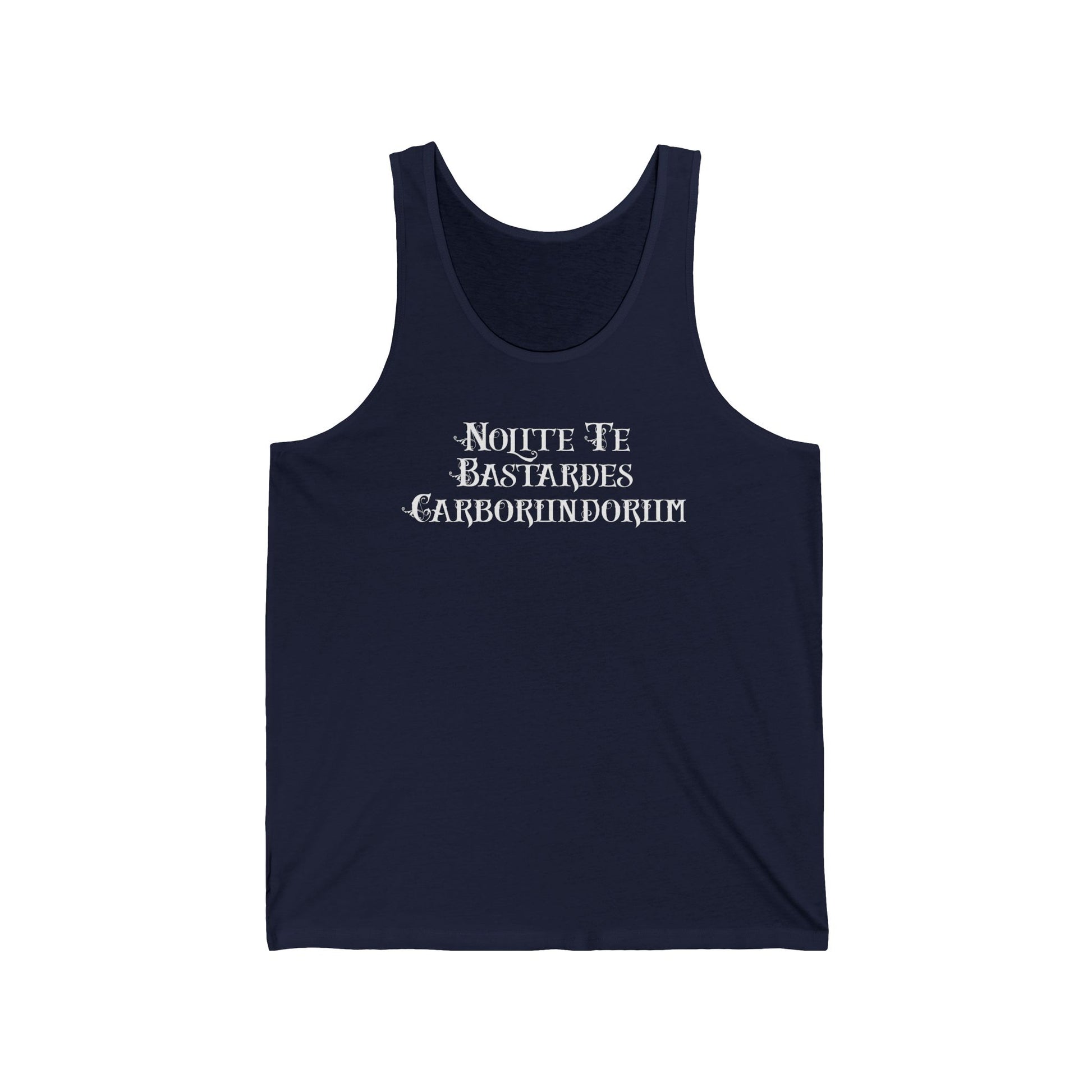 Nolite Te Bastardes Carborundorum Jersey Tank t-shirt protest mens womens | Speak Out Shirts