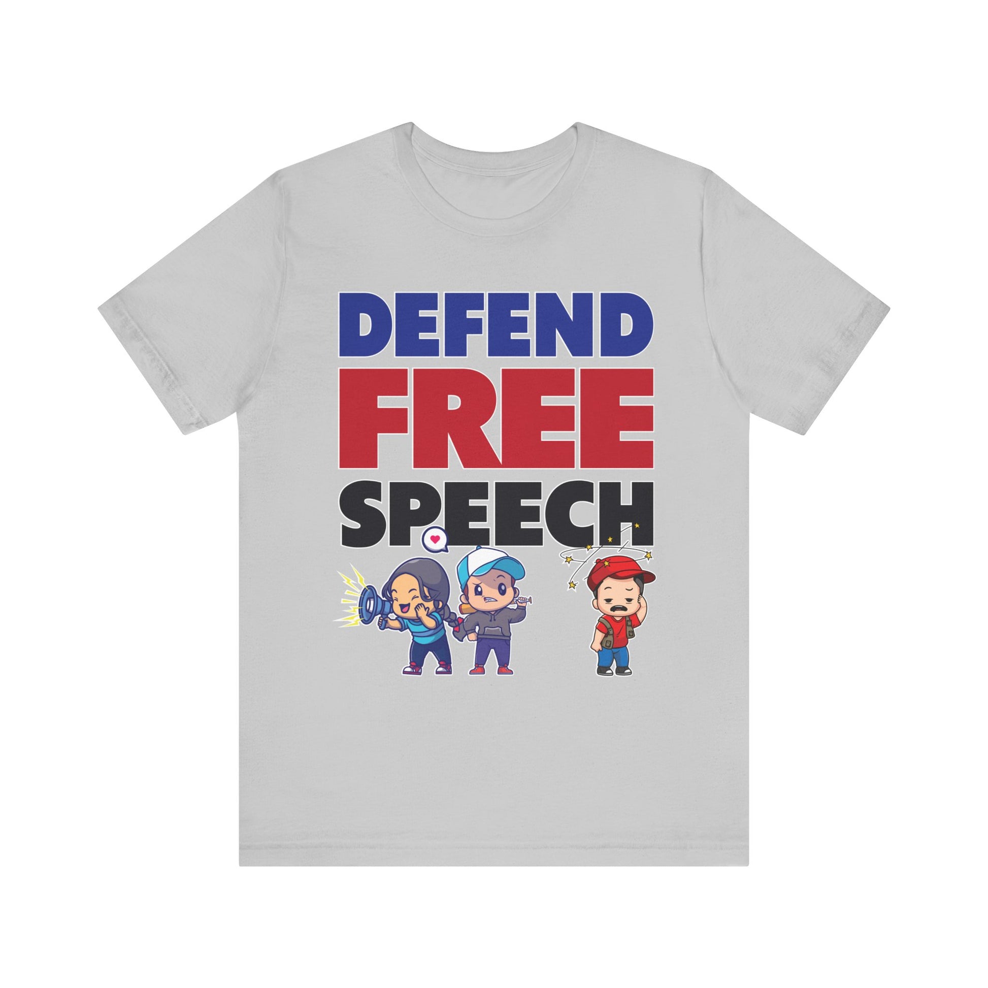 📣 Defend Free Speech t-shirt protest mens womens | Speak Out Shirts