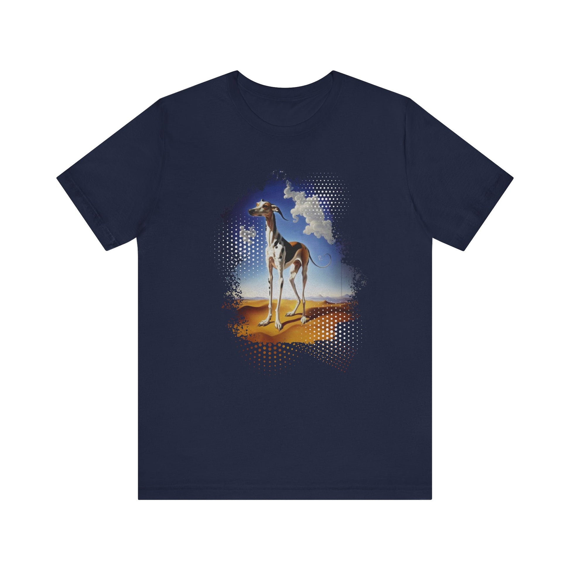 Greyhound Dreams Dalí-Inspired Unisex Tee