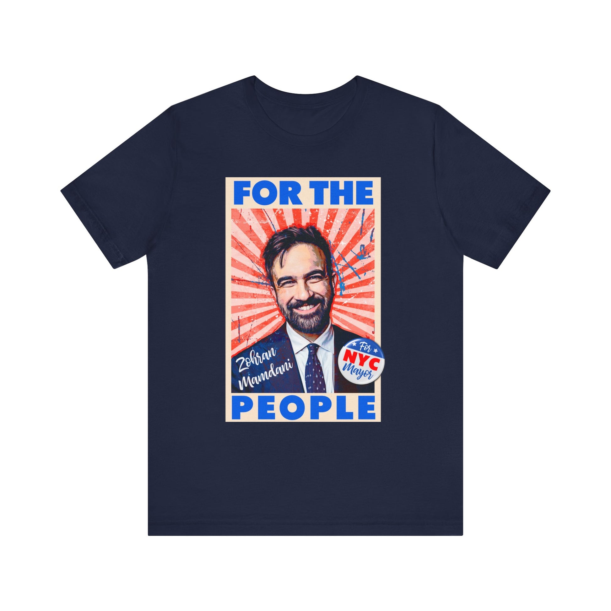 Zohran Mamdani FOR THE PEOPLE t-shirt protest mens womens | Speak Out Shirts