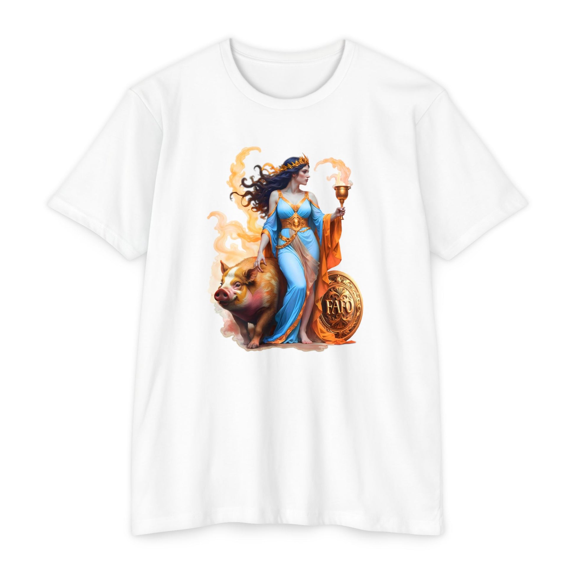 Circe: The Original FAFO Queen Unisex CVC Jersey Tee