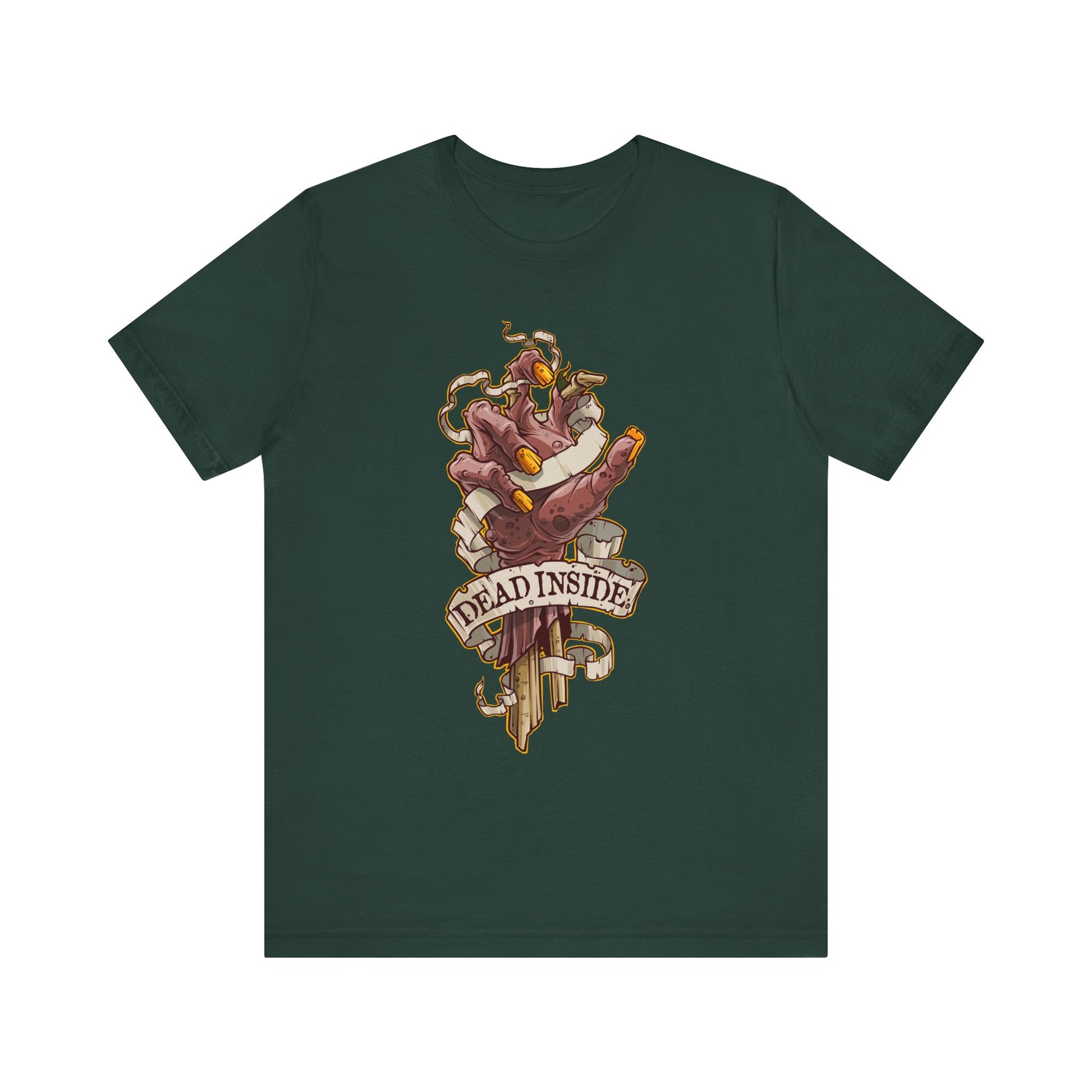 Dead Inside Zombie Hand Unisex Halloween Shirt