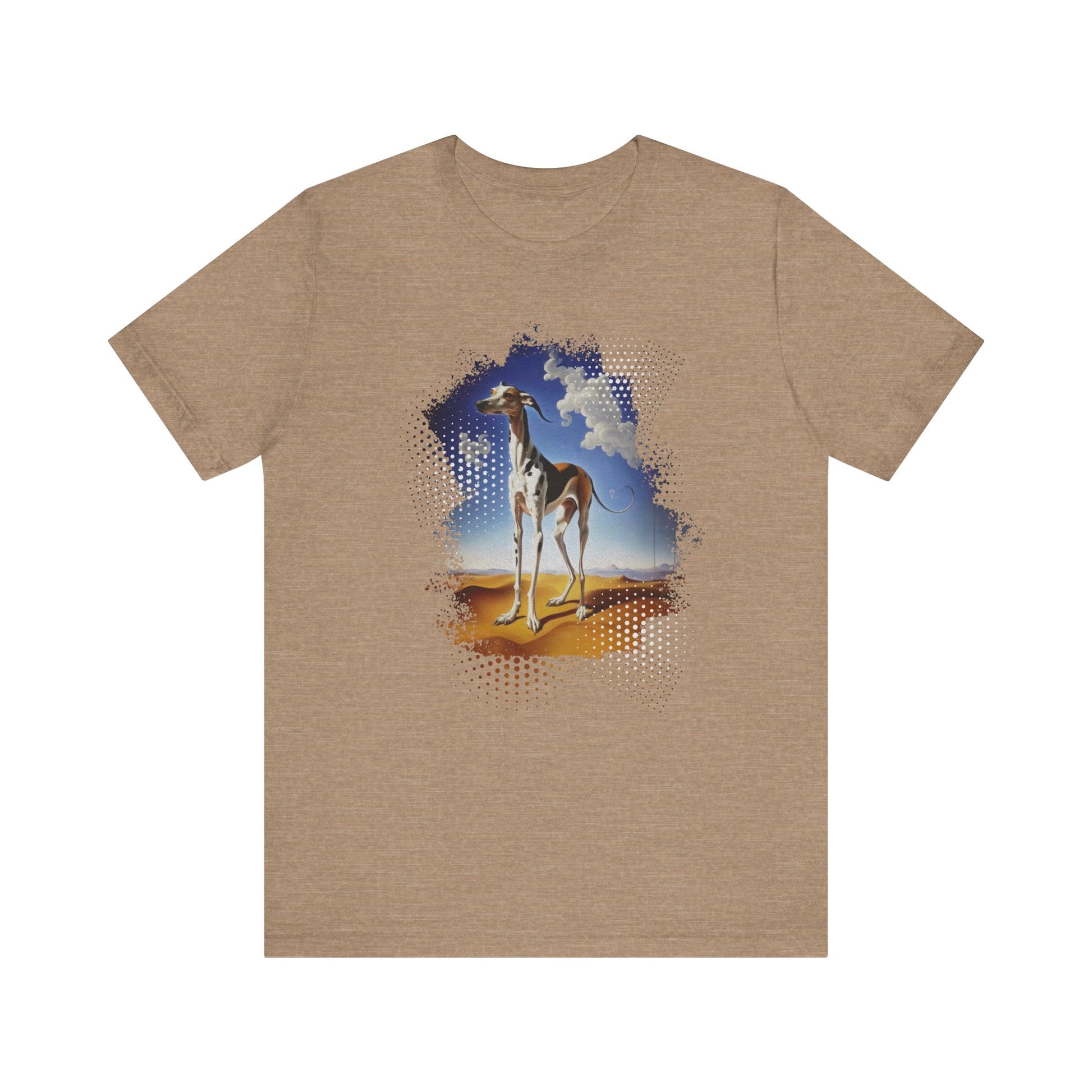 Greyhound Dreams Dalí-Inspired Unisex Tee