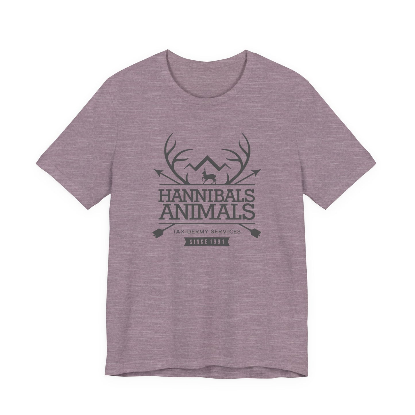 Hannibal's Animals Sarcastic Pun Tee — 'Welcome to Hannibal's Animals' Graphic T-Shirt
