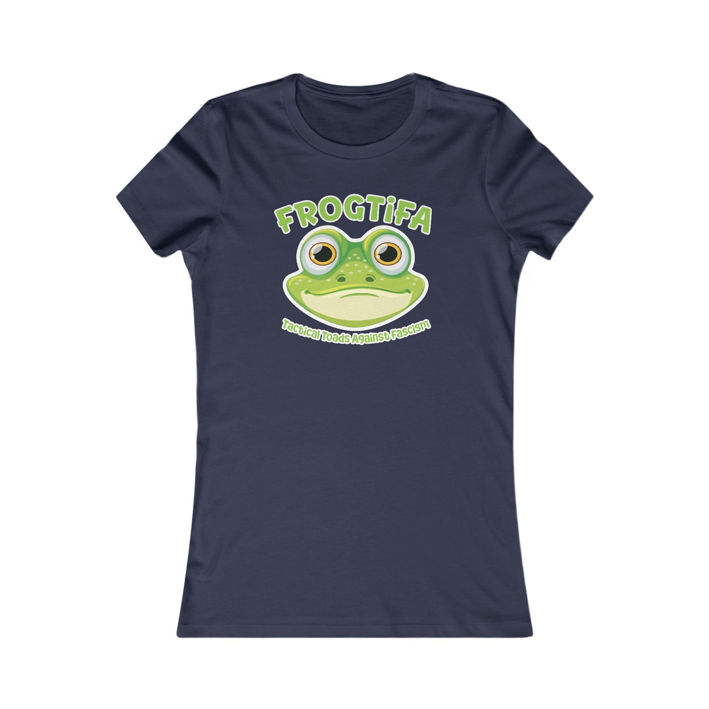 FROGTIFA - Tactical Toads Against Fascism - Women's Favorite Tee