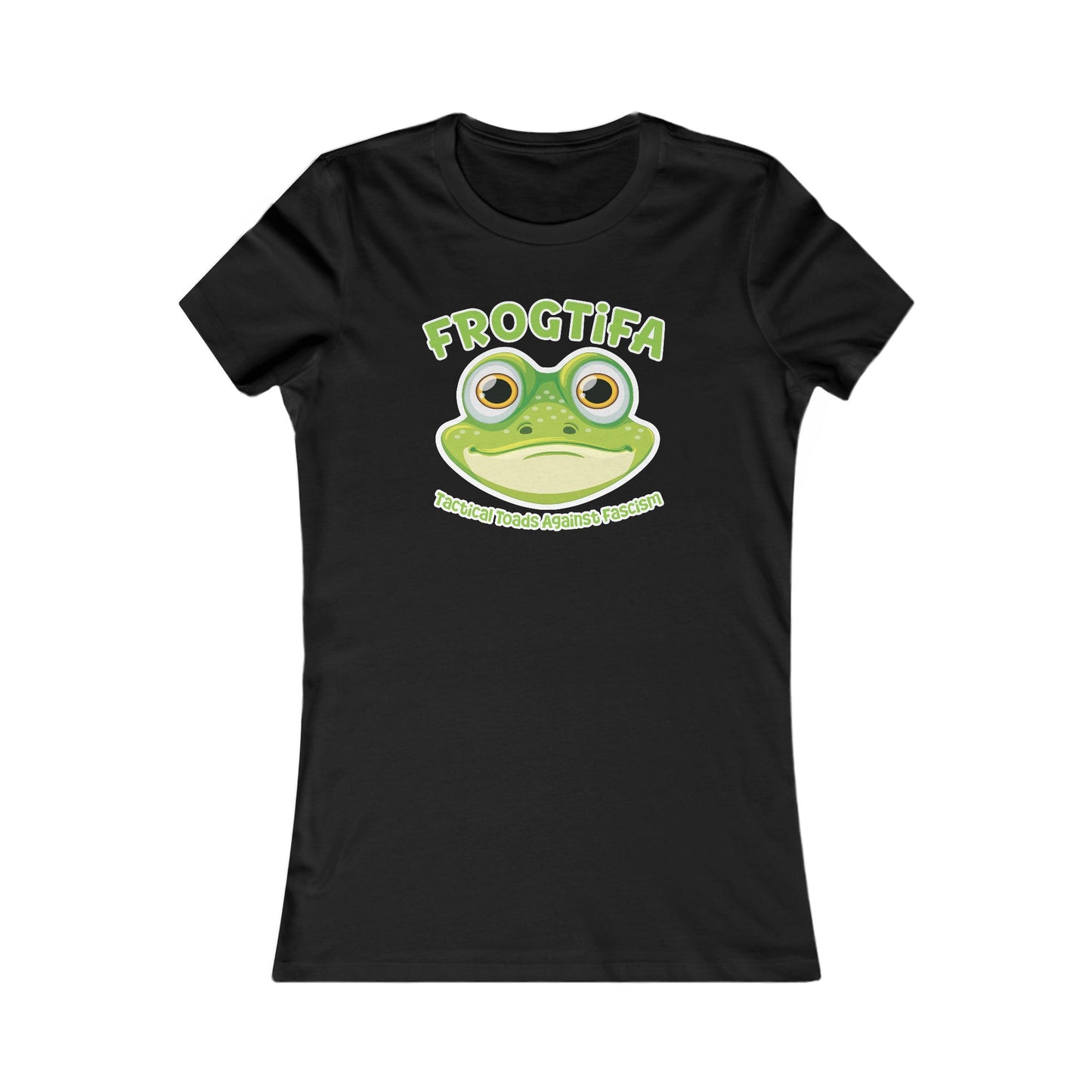 FROGTIFA - Tactical Toads Against Fascism - Women's Favorite Tee
