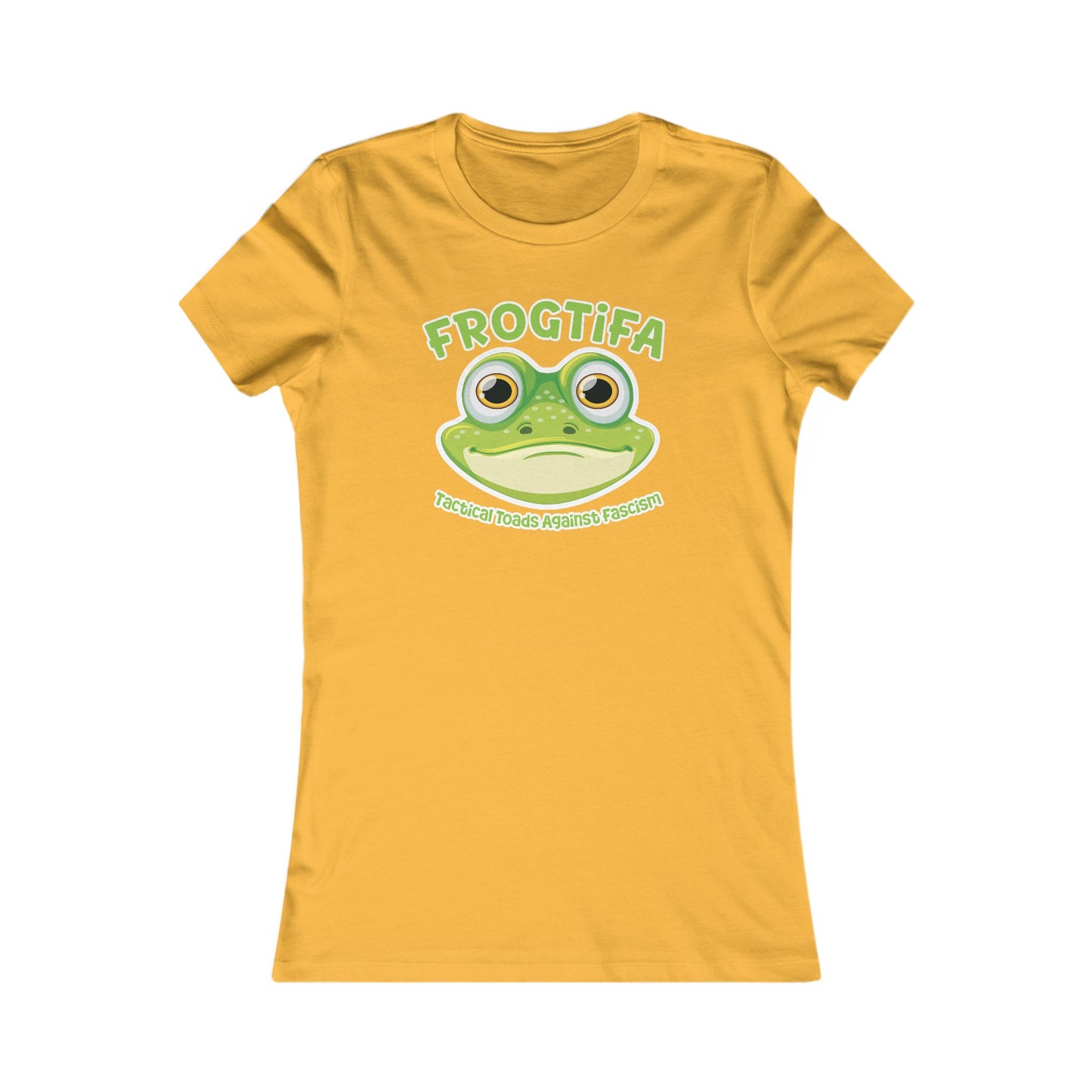 FROGTIFA - Tactical Toads Against Fascism - Women's Favorite Tee