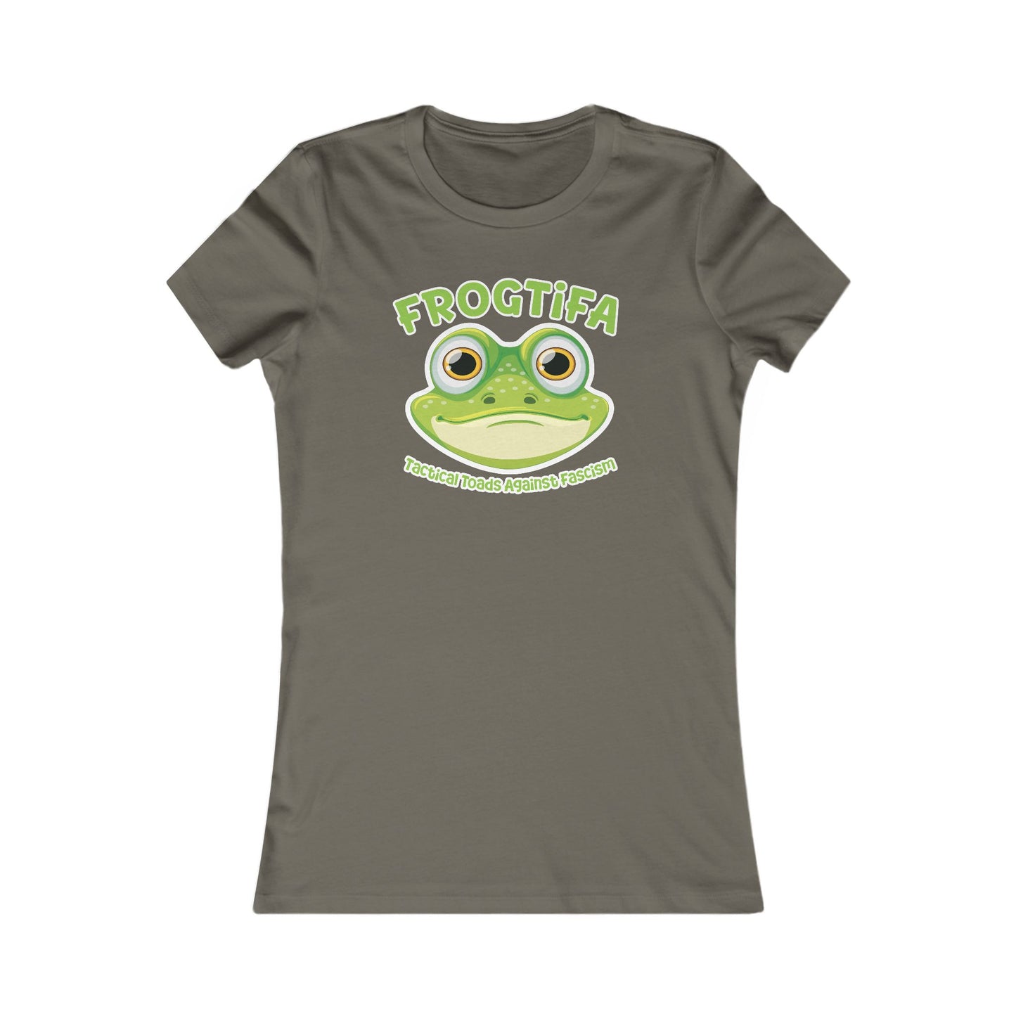 FROGTIFA - Tactical Toads Against Fascism - Women's Favorite Tee