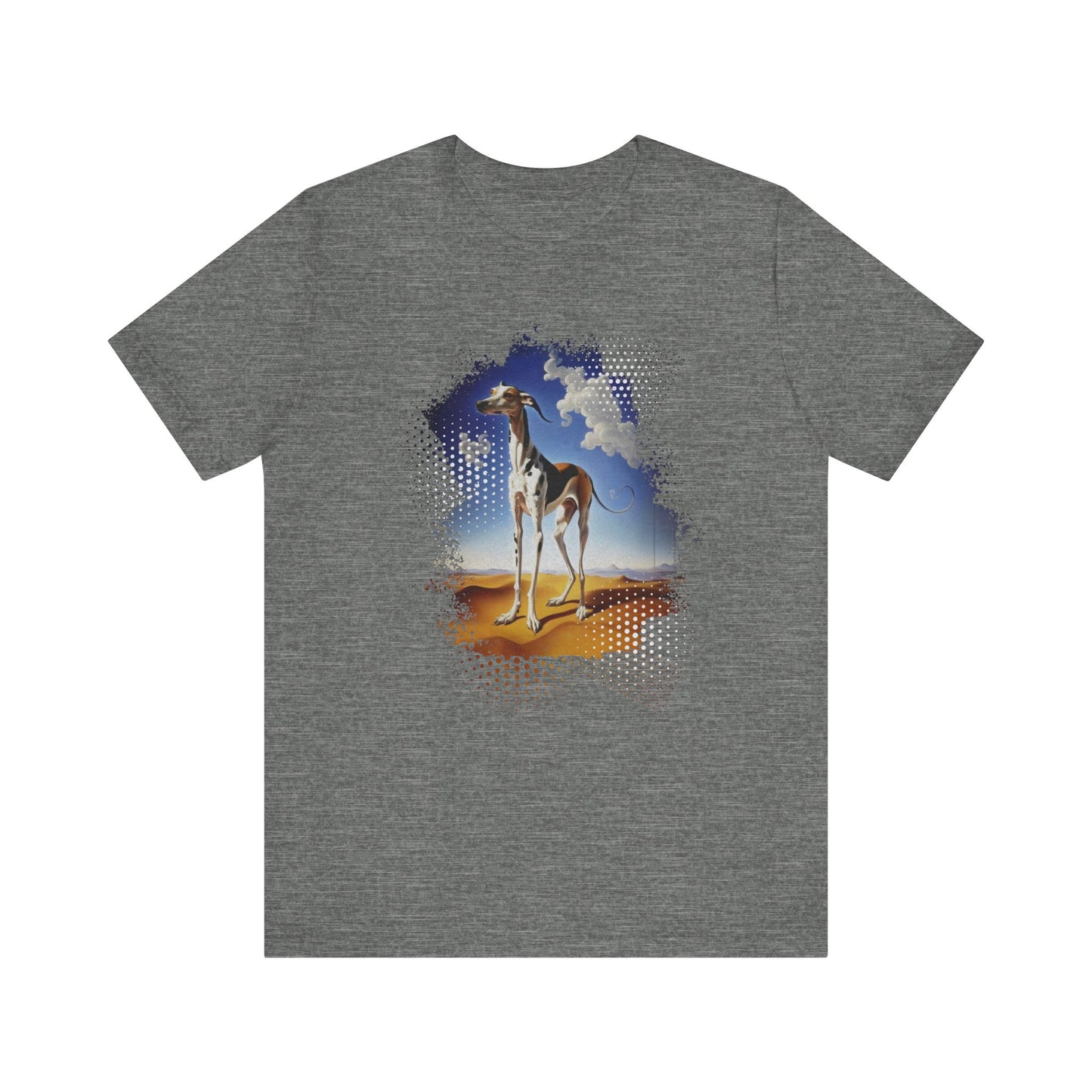 Greyhound Dreams - Dali Inspired Greyhound Unisex Tee