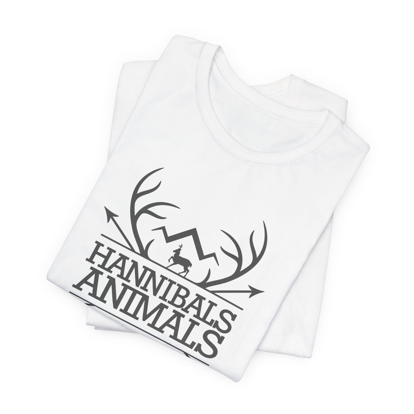 Hannibal's Animals Sarcastic Pun Tee — 'Welcome to Hannibal's Animals' Graphic T-Shirt