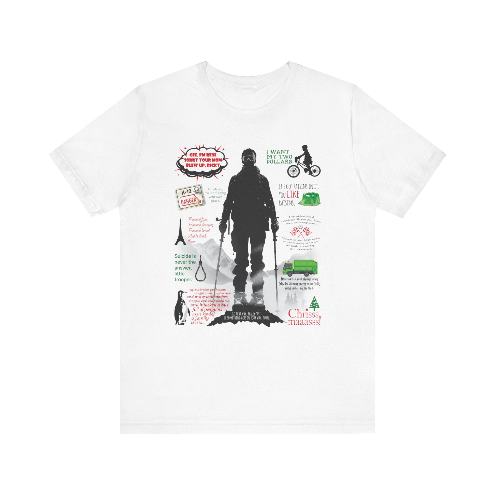 The Better Off Dead “Funniest Quotes " t-shirt funny mens womens | Speak Out Shirts