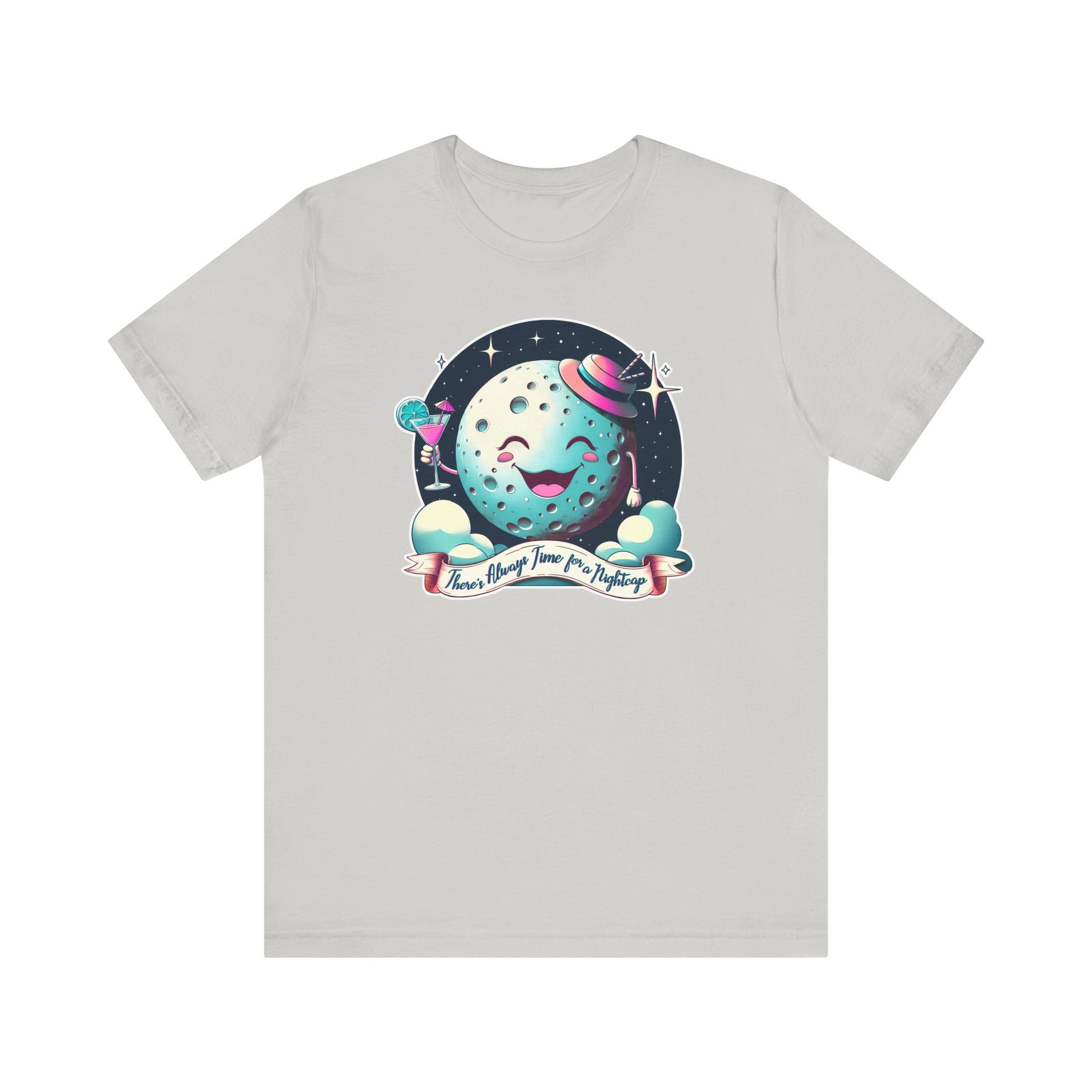 How about a Nightcap? Moon & Martini t-shirt mens womens ladies | Speak Out Shirts