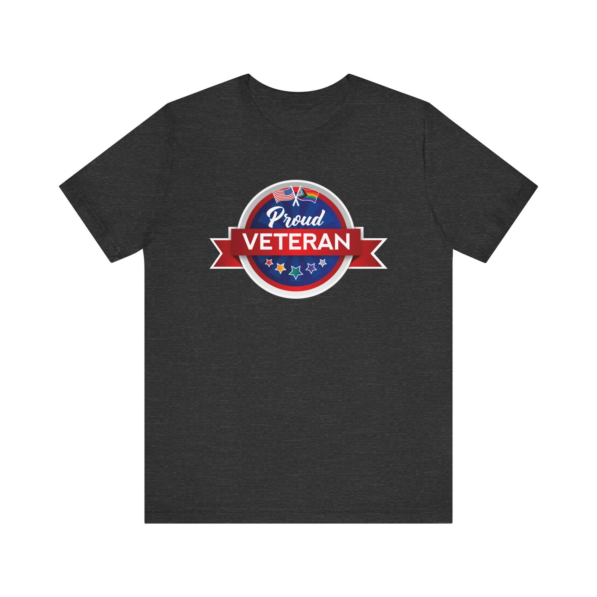 Proud Veteran LGBTQ+ Tee - Pride & Service