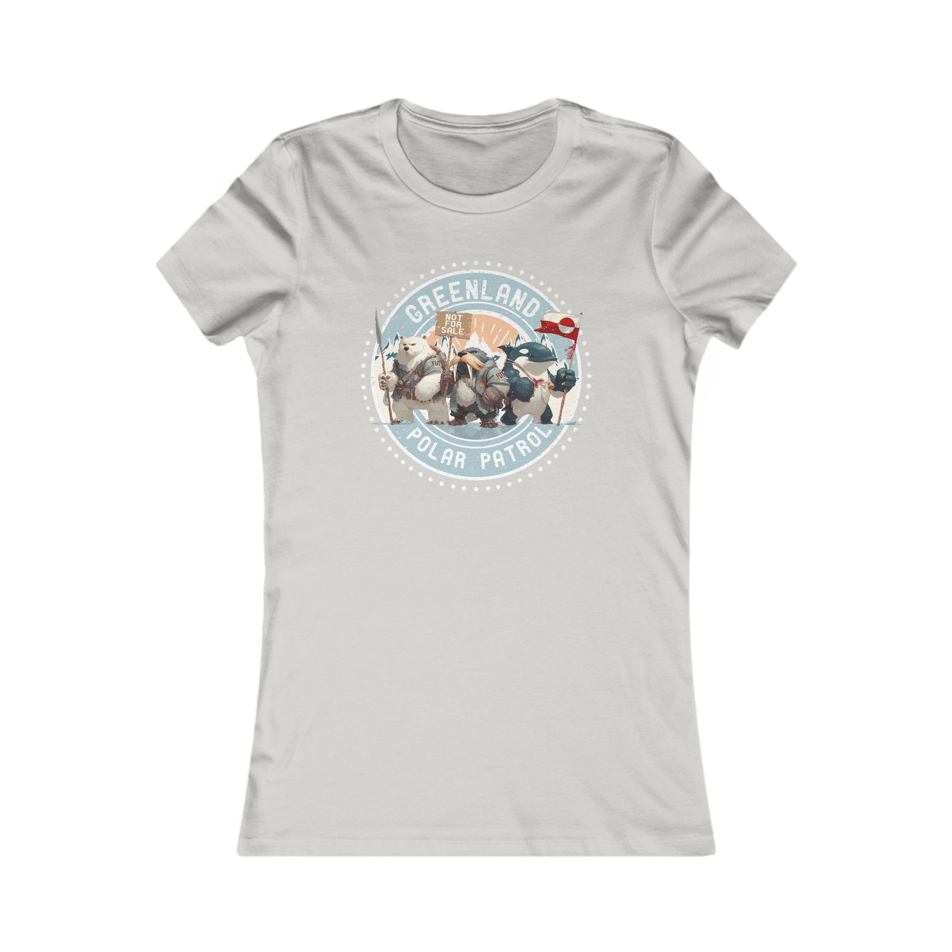 Greenland Polar Patrol Women's Favorite t-shirt protest mens womens | Speak Out Shirts