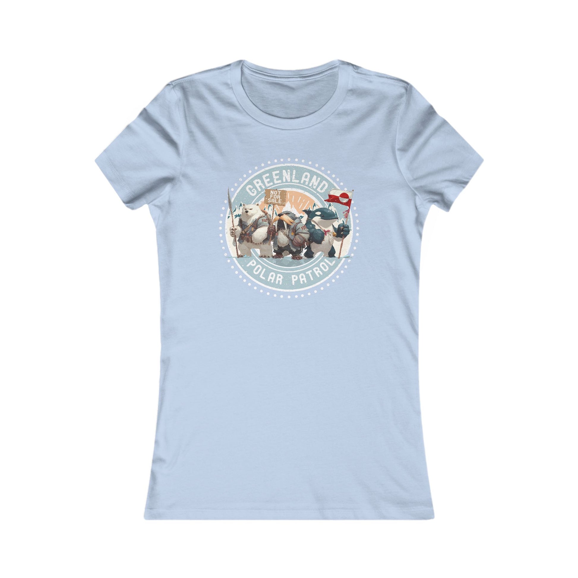 Greenland Polar Patrol Women's Favorite t-shirt protest mens womens | Speak Out Shirts